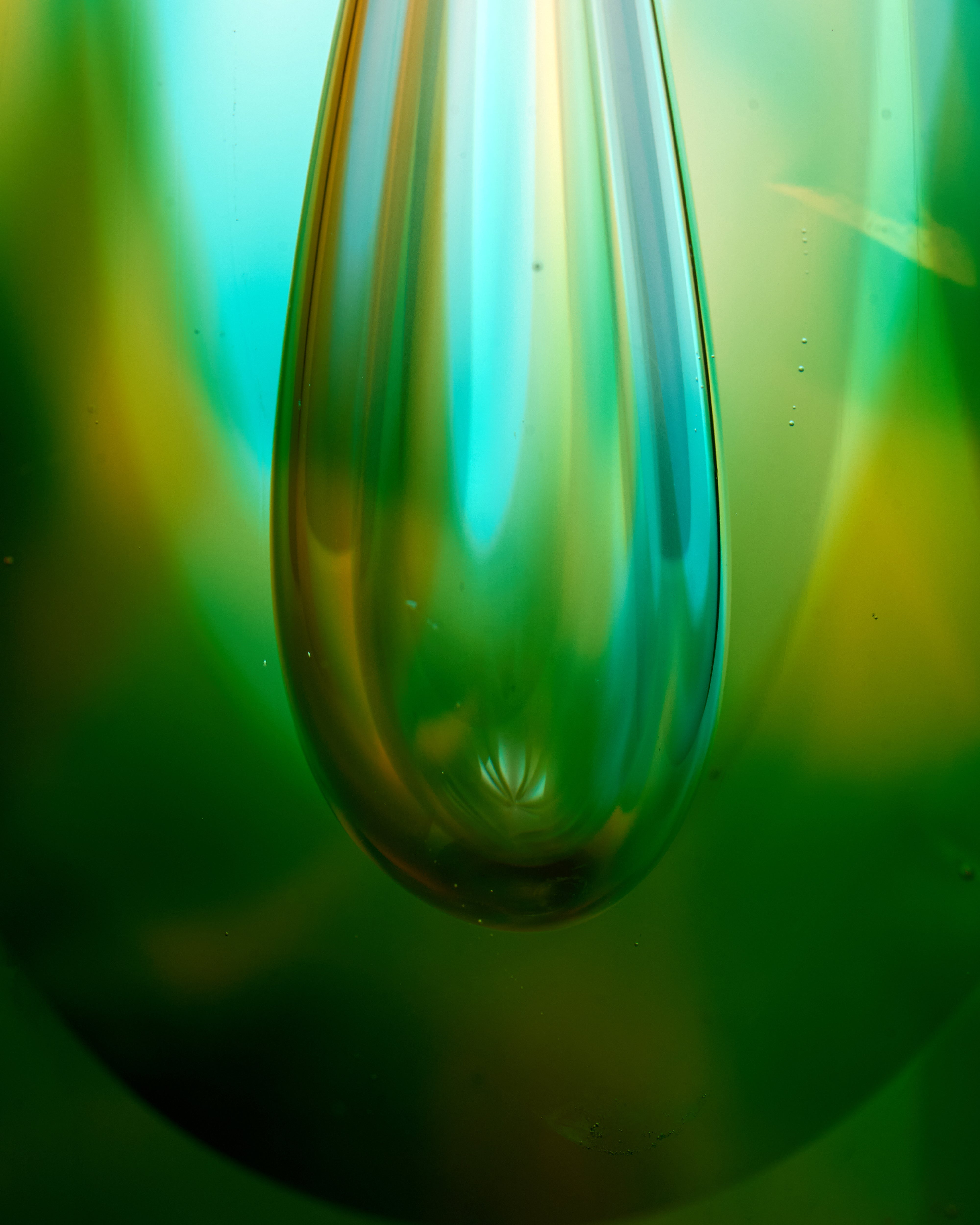 Emerald Jade Crystal Cut Decor
