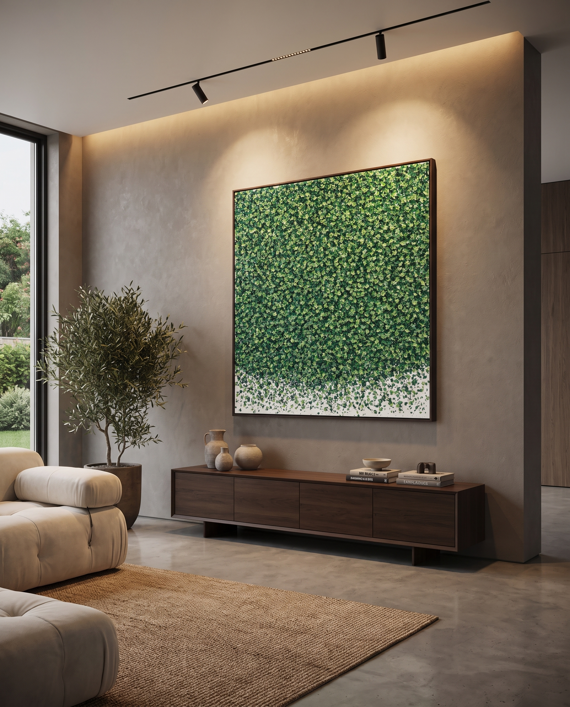 Emerald Bloom - Floral Blossom Wallart