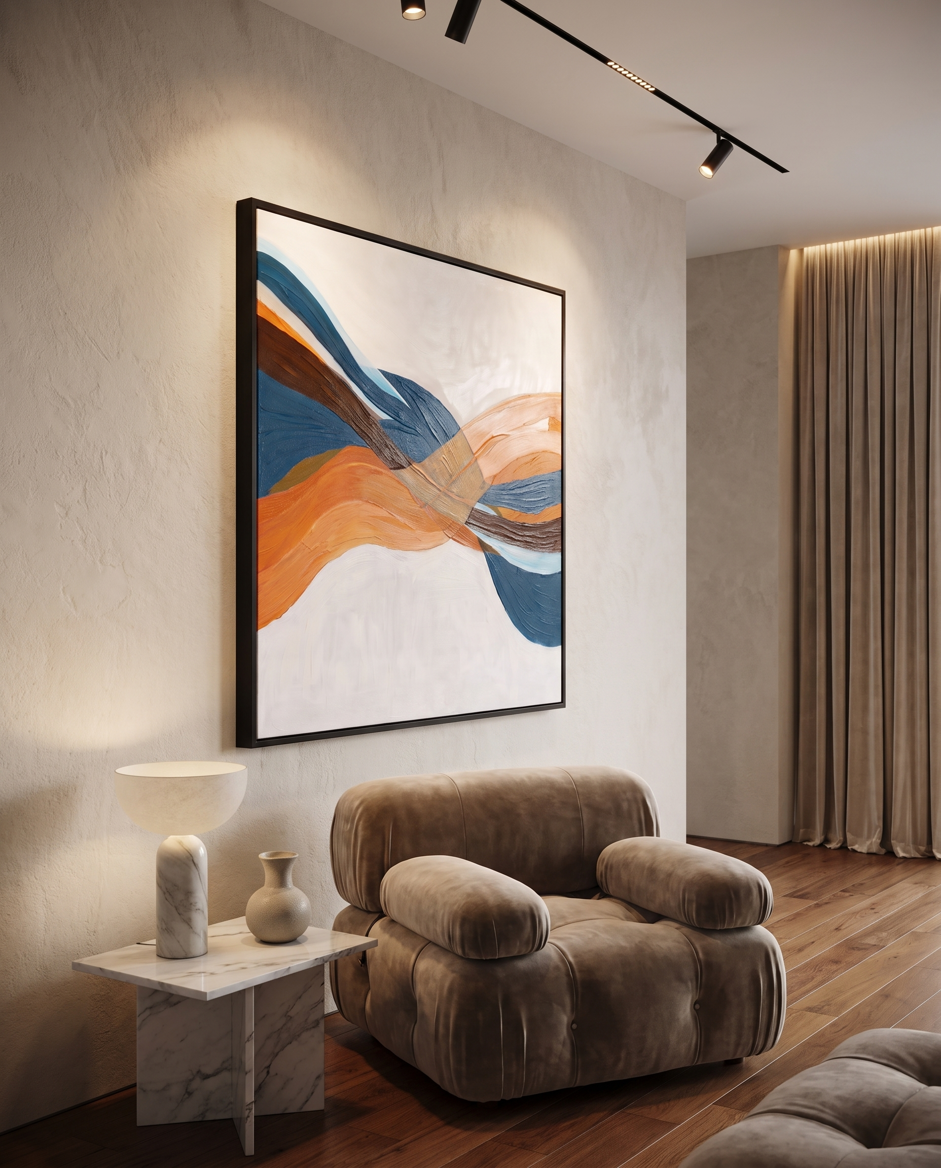 Endless Tide- Modern Luxury Wallart