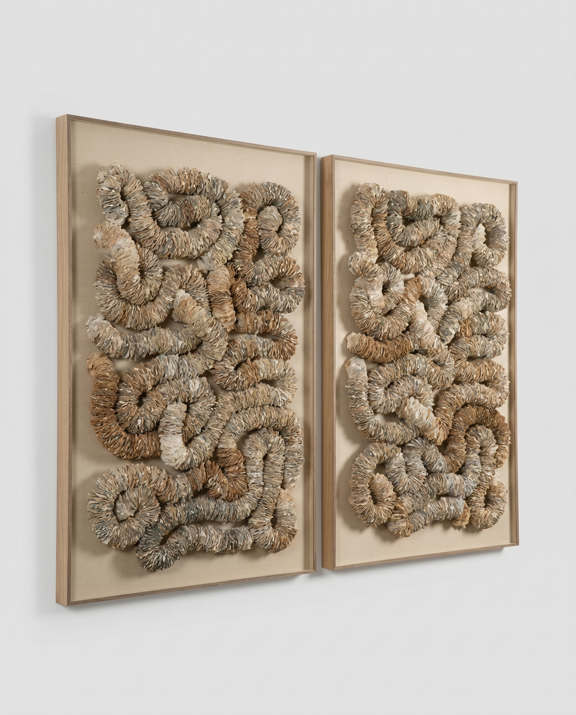 Eternity Hand-Formed Paper Wall Art with Solid Frame