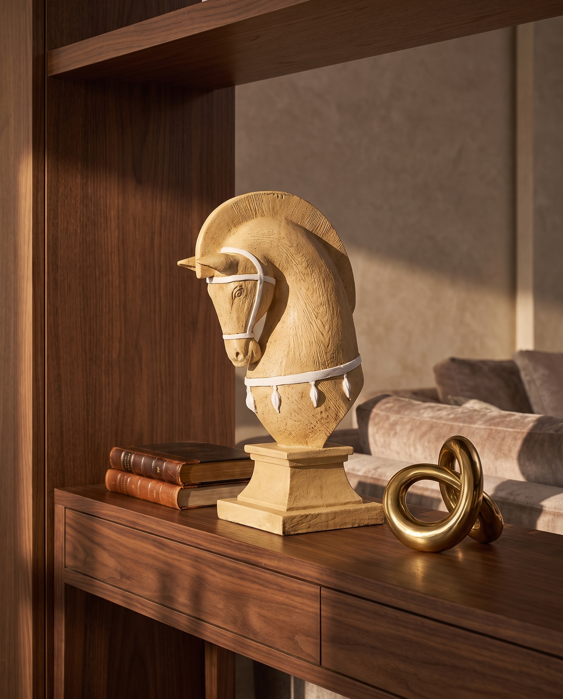 Faran Horse Softwood Sculpture