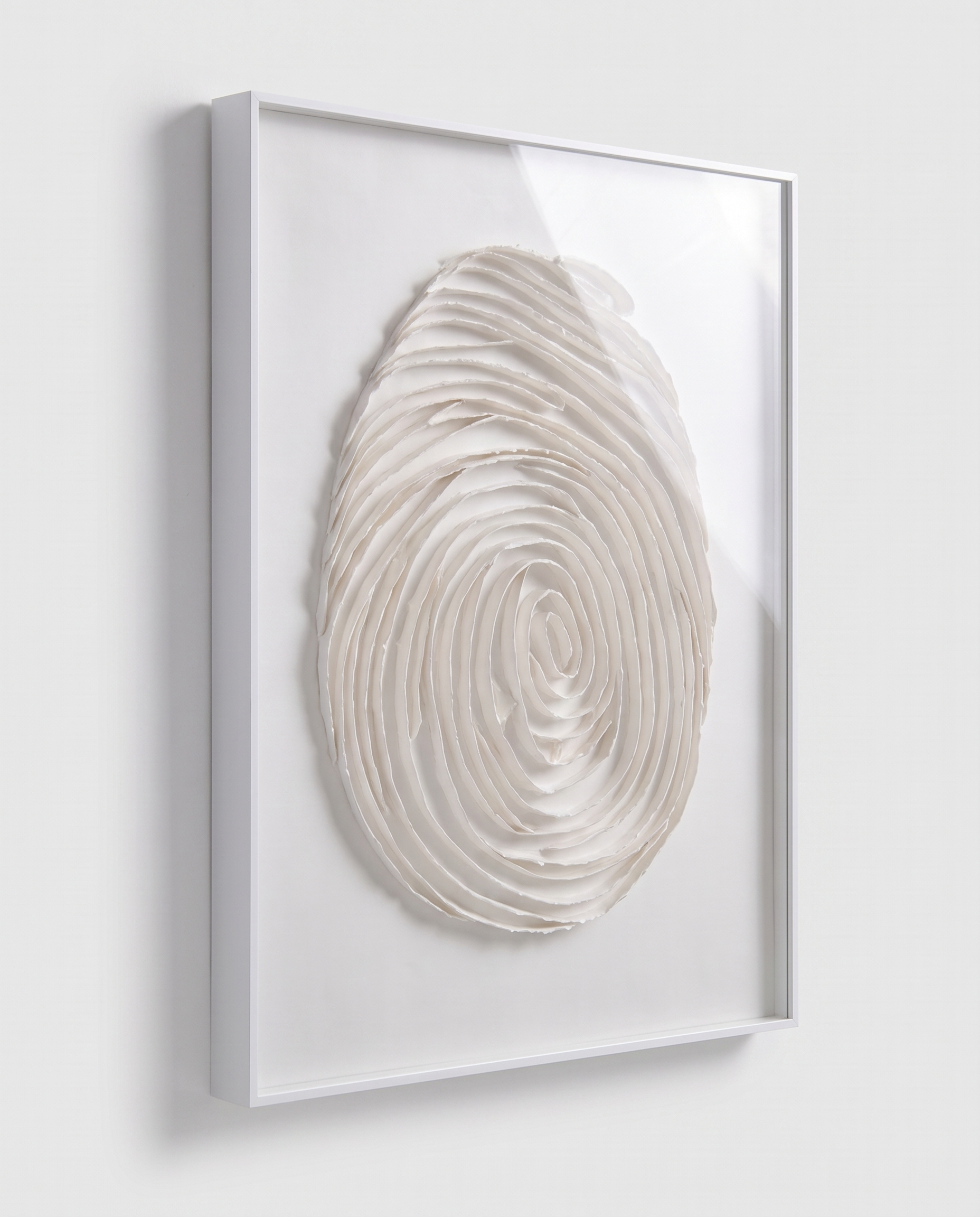 Ivory Imprint - Abstract Wallart
