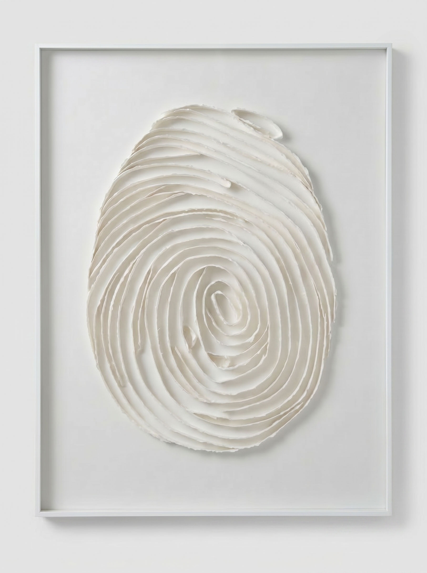 Ivory Imprint - Abstract Wallart