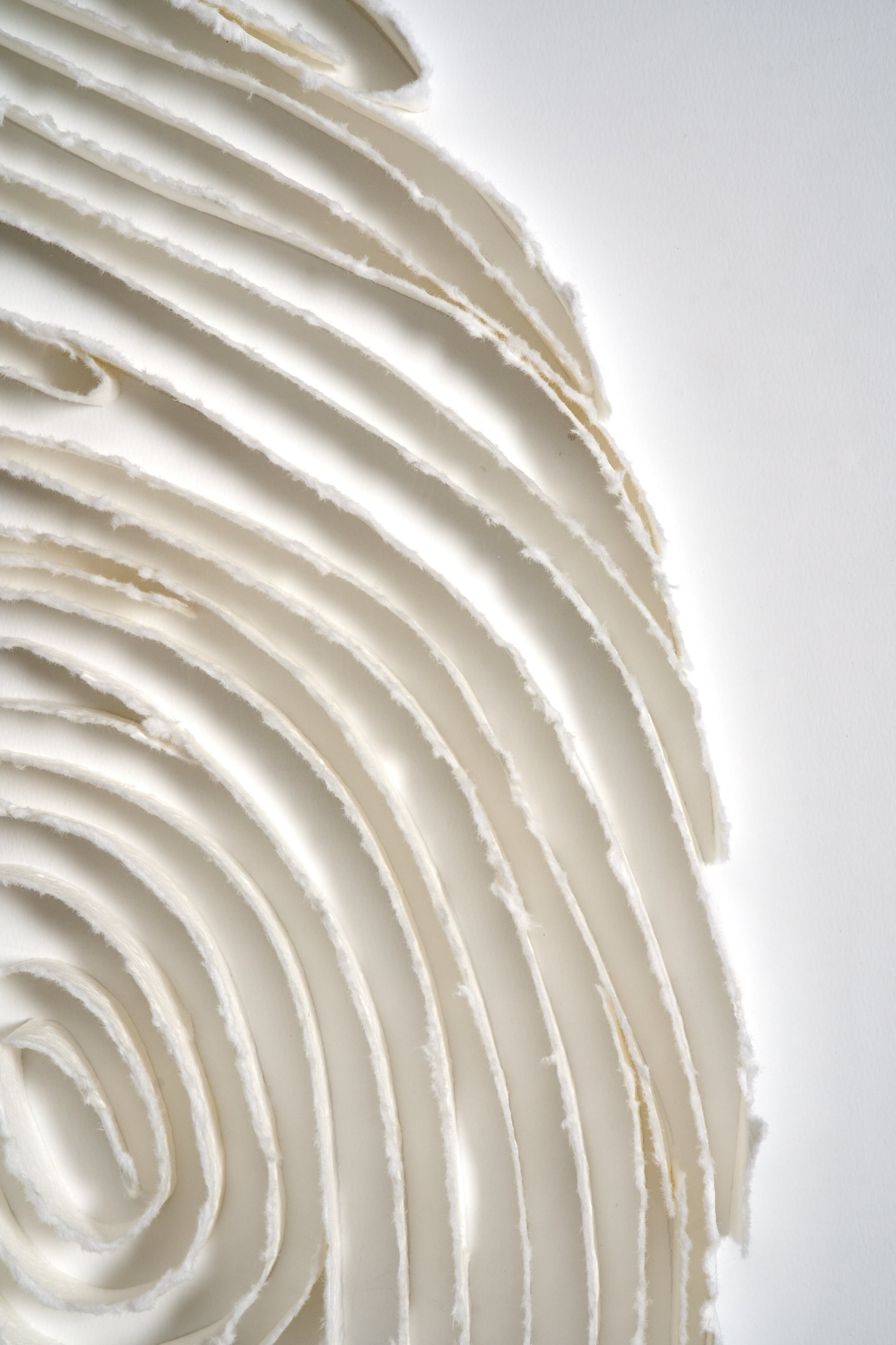 Ivory Imprint Duo - Abstract Wallart