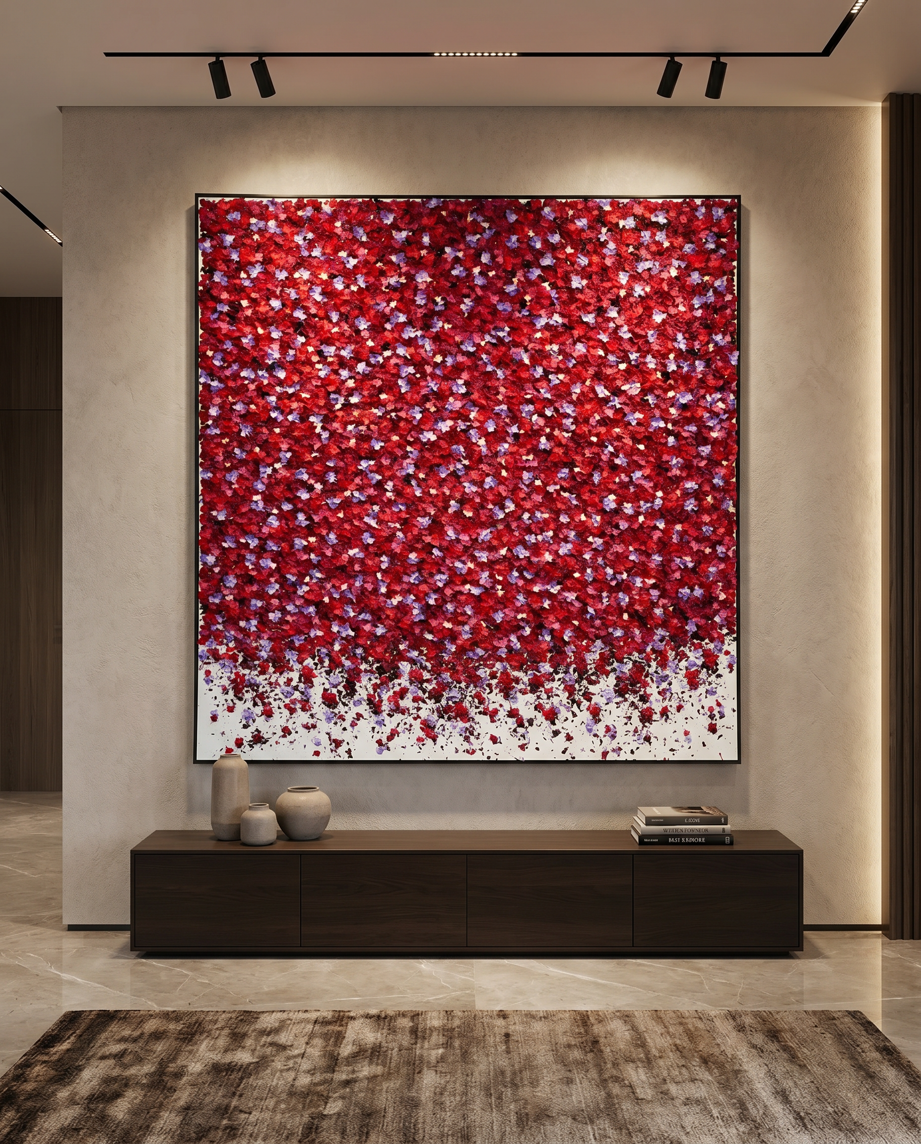 Petals of Elegance - Floral Blossom Artwork Wallart