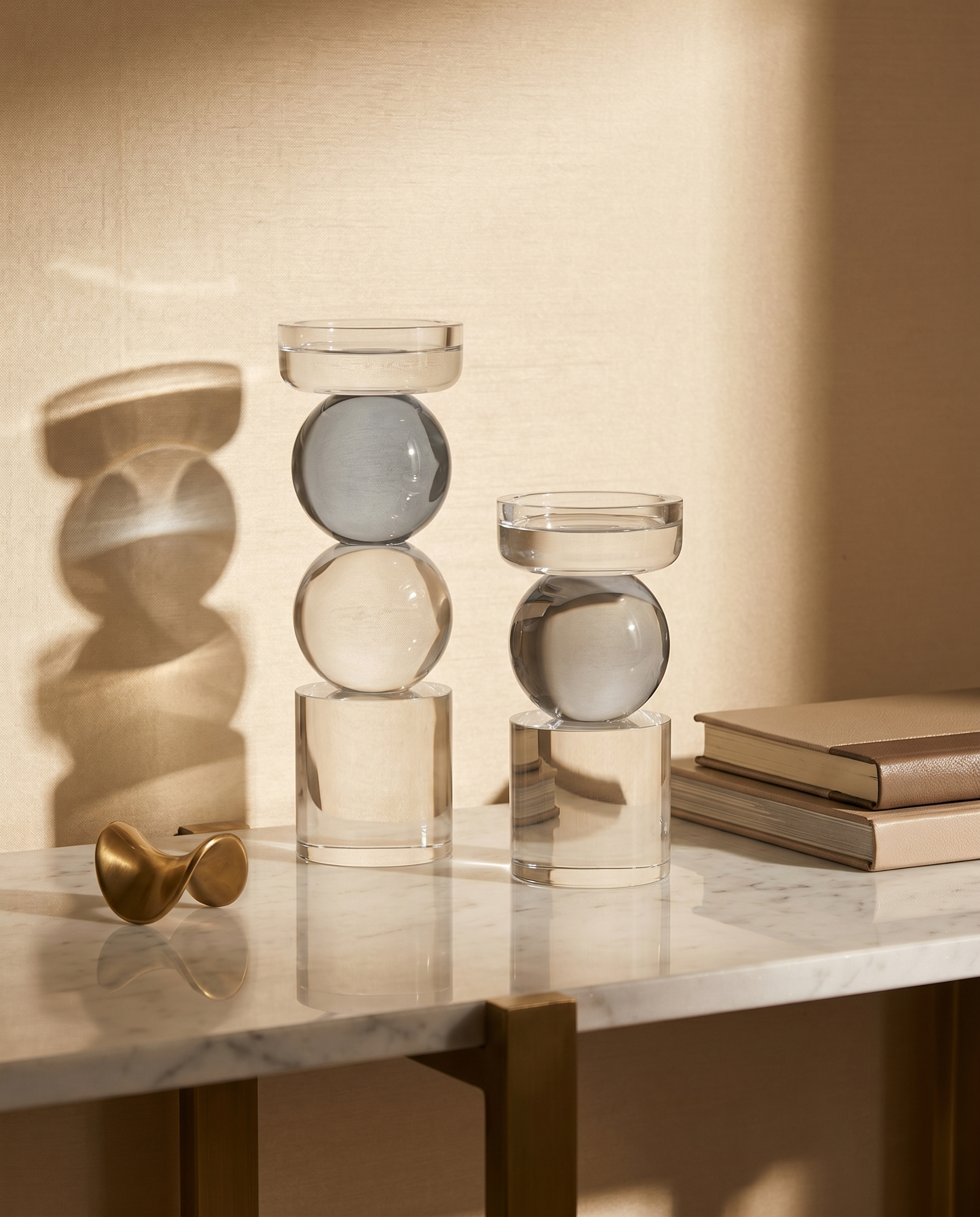 Glassy Candle Holder