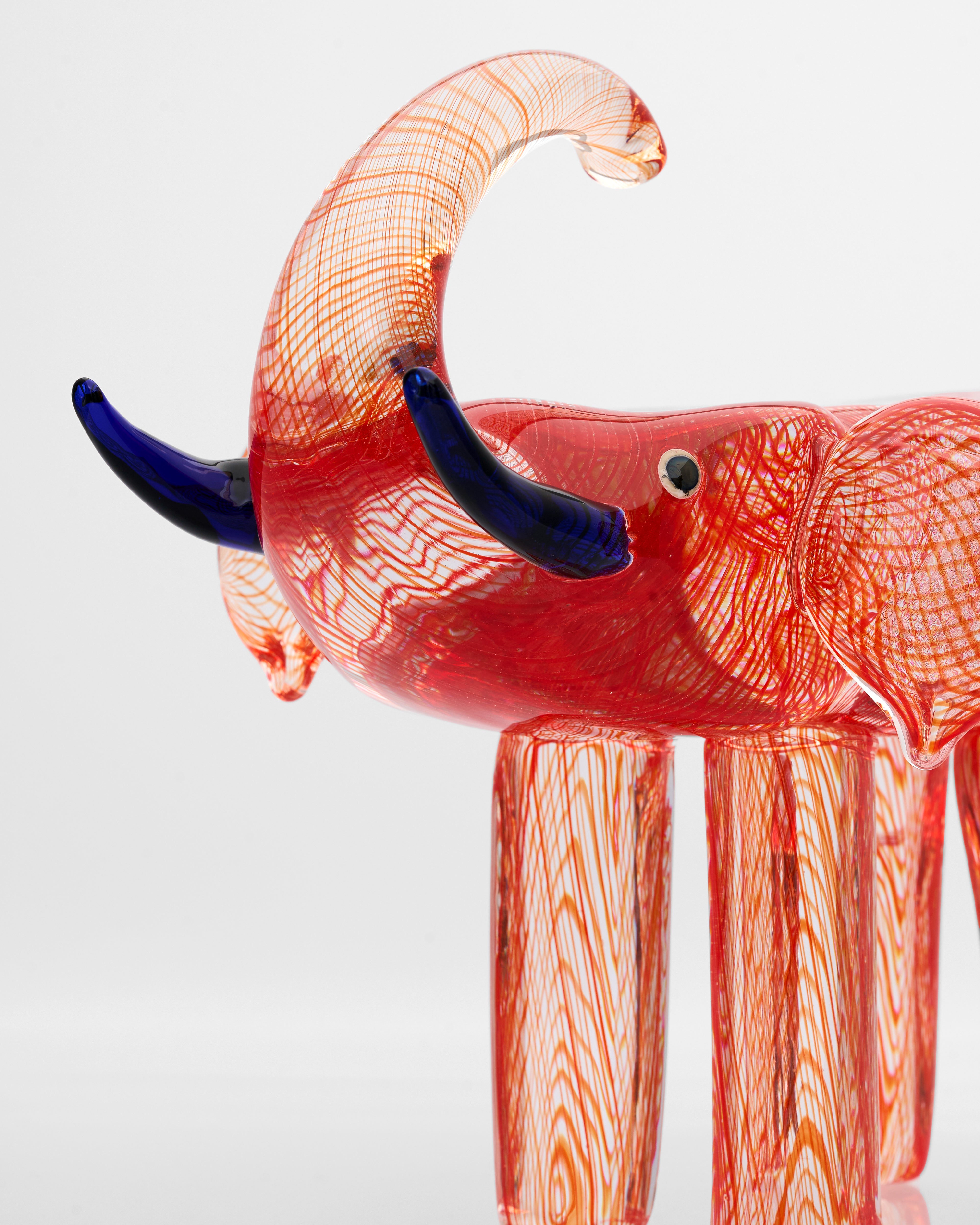 Close-up of Glidara Elephant Decor revealing intricate texture and premium material finish
