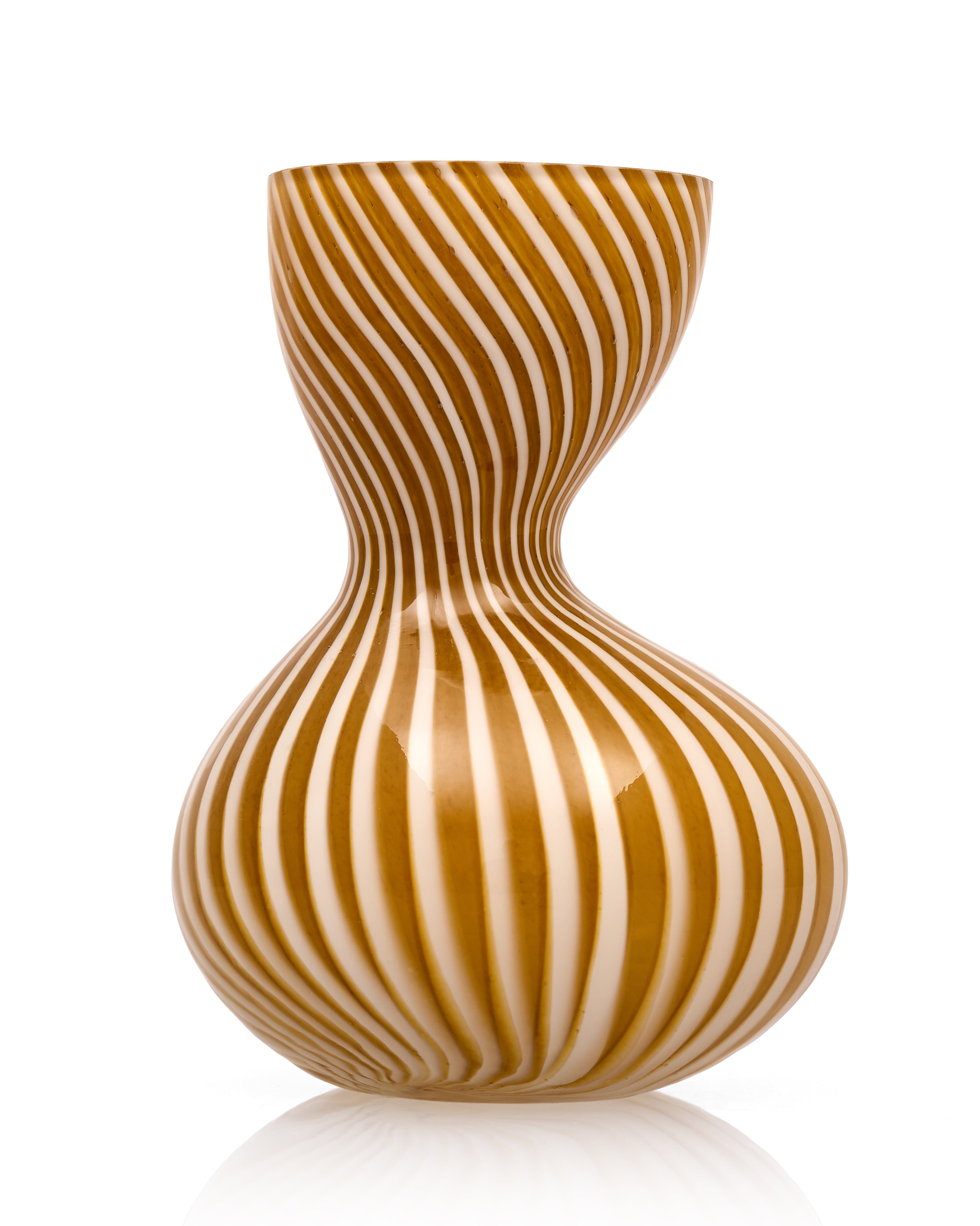 Contour Pirate Gold Murano Vase