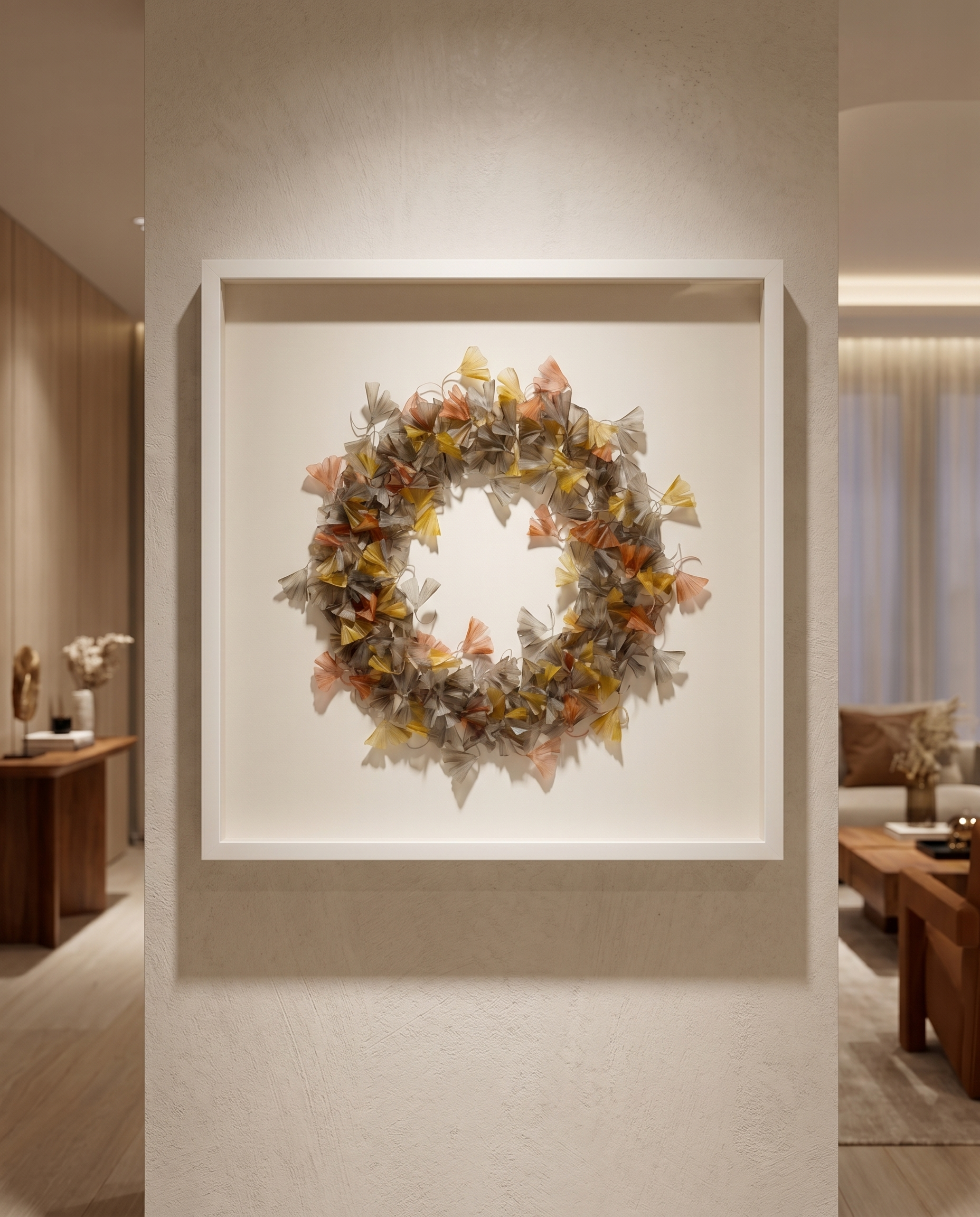 Golden Halo - Luxury Modern Wallart