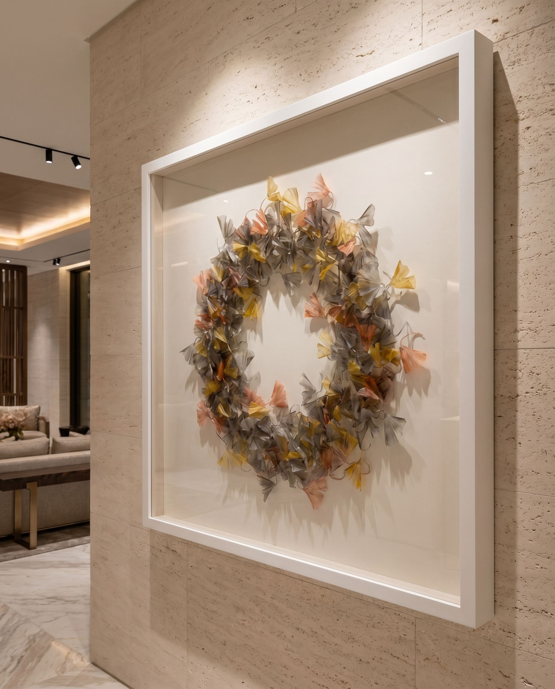 Golden Halo - Luxury Modern Wallart