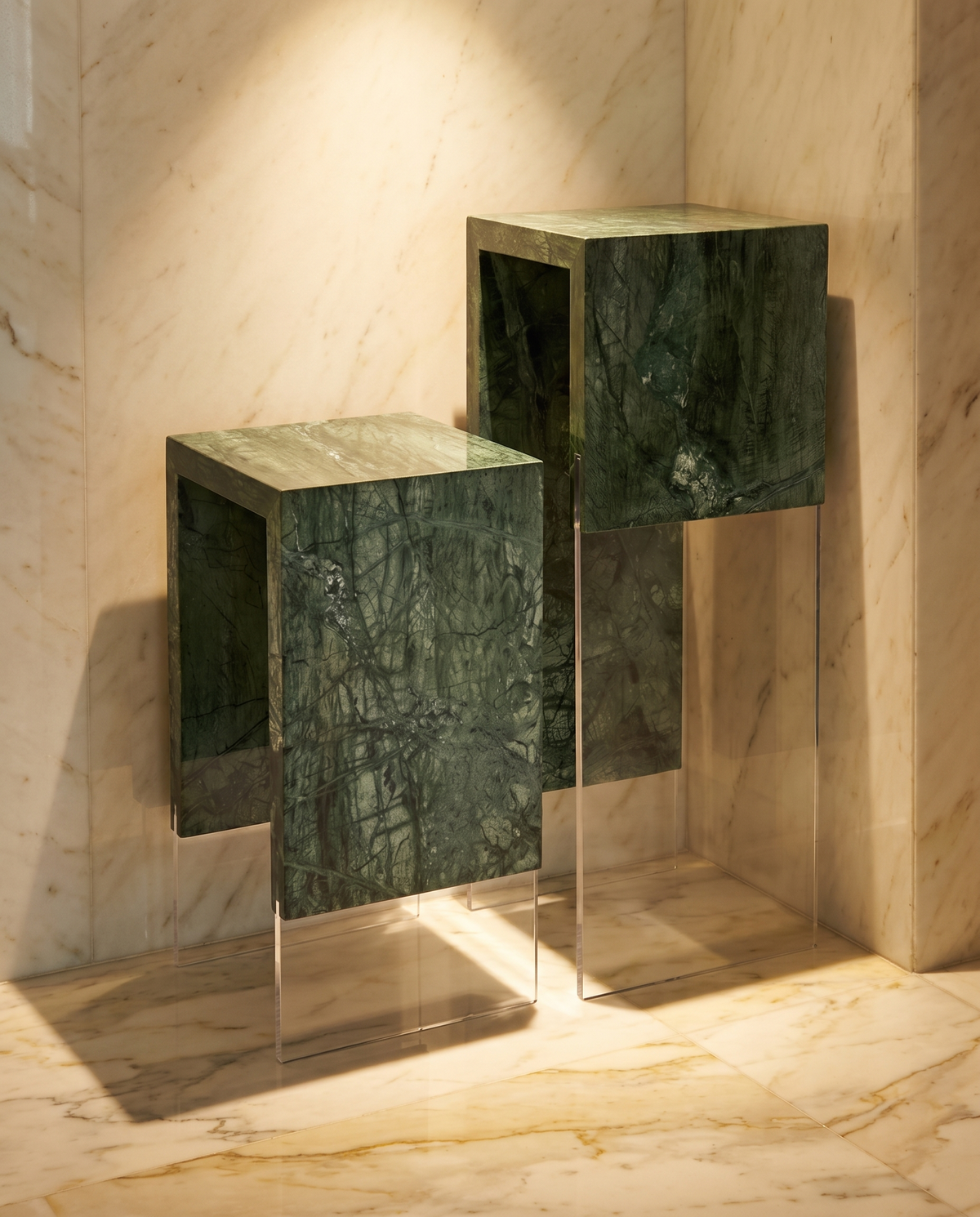 Petram Air Pedestal - Rainforest Green