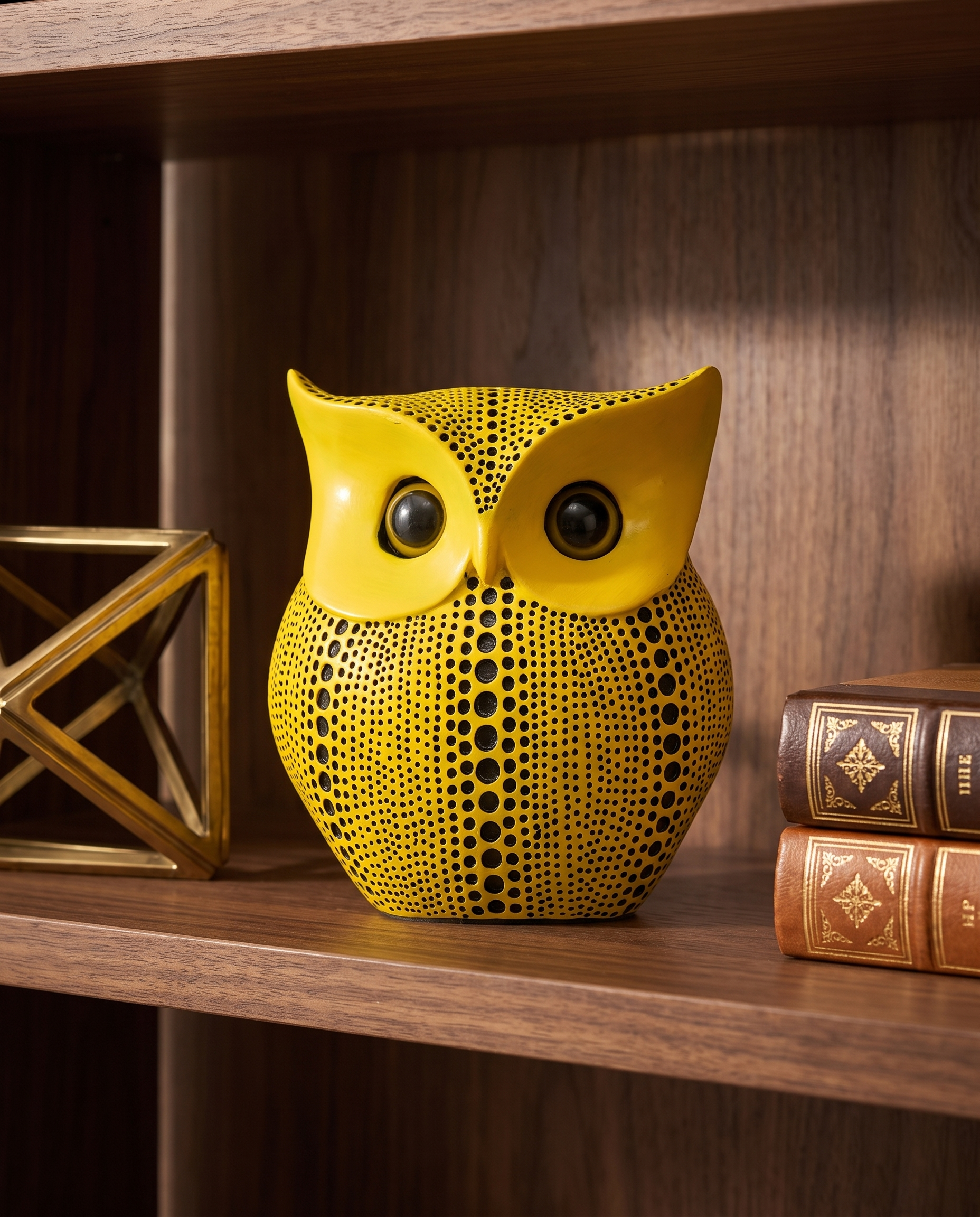 Hedwig Owl Figurine - Yellow