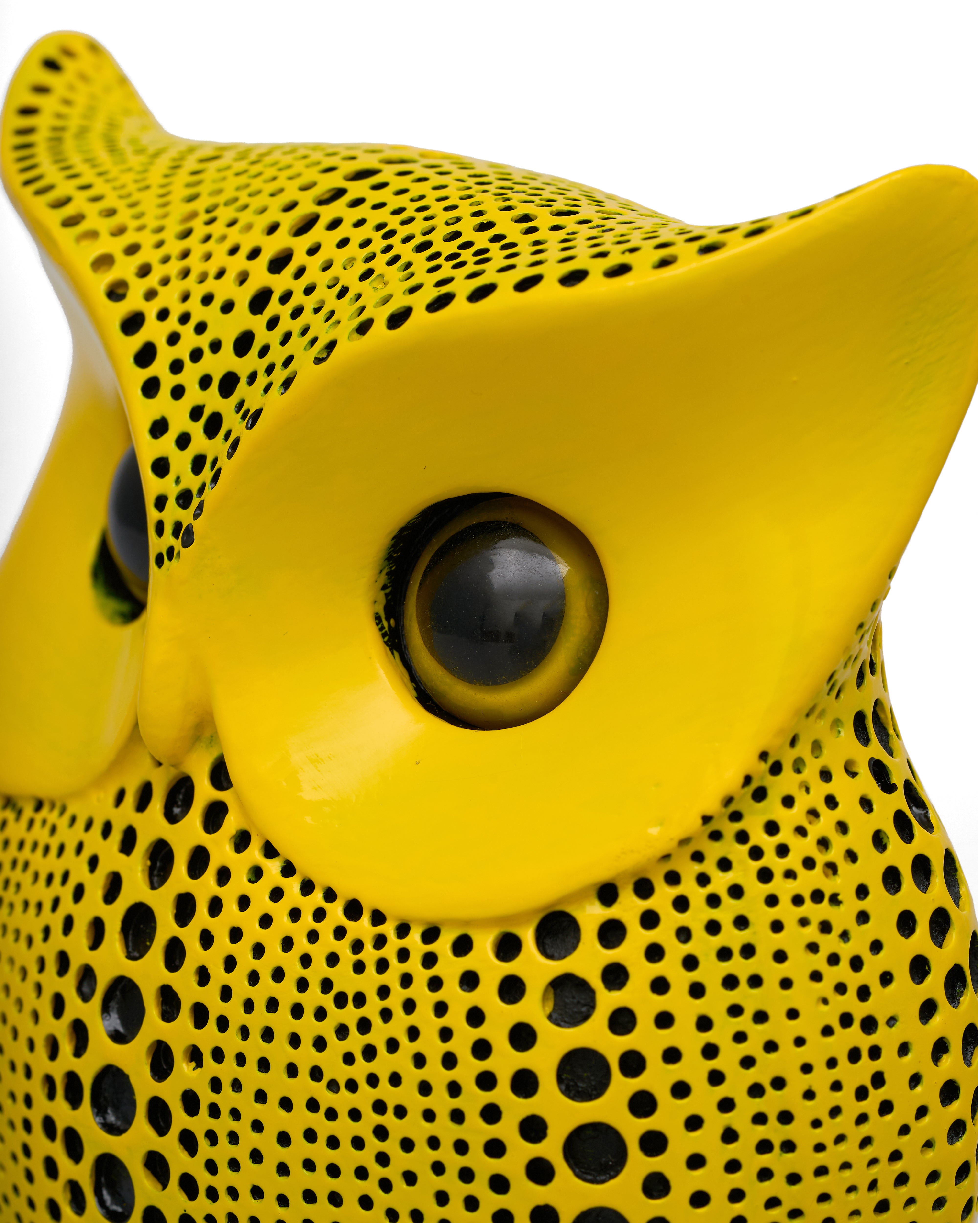 Hedwig Owl Figurine - Yellow