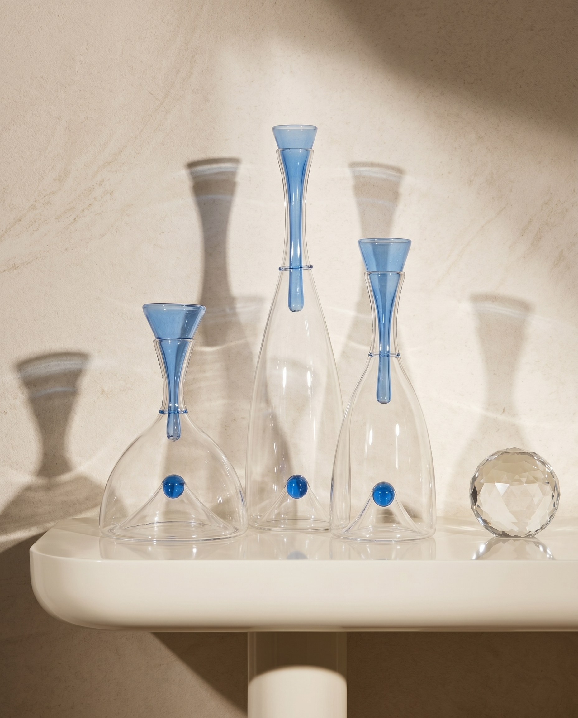Hour Glass Inspired Ornament Set