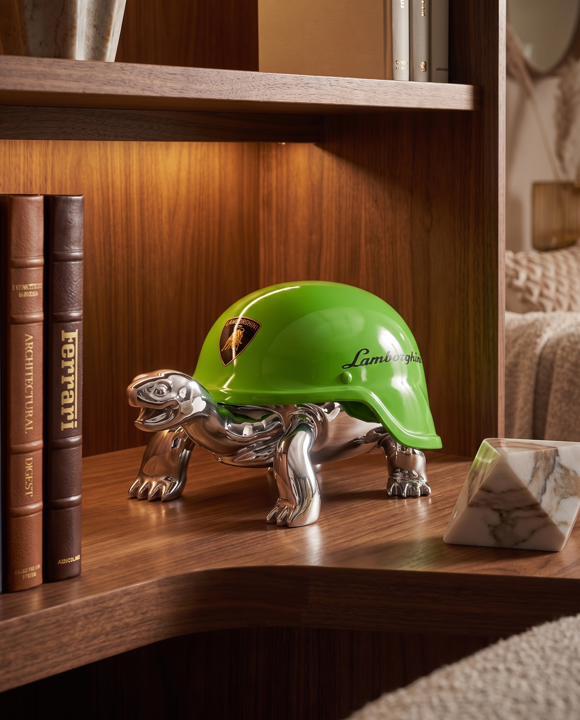Imperial Emblem Turtle Green Decor