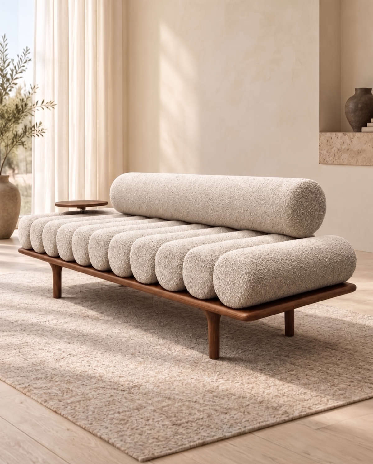 Kalvin Pillar Daybed Sofa