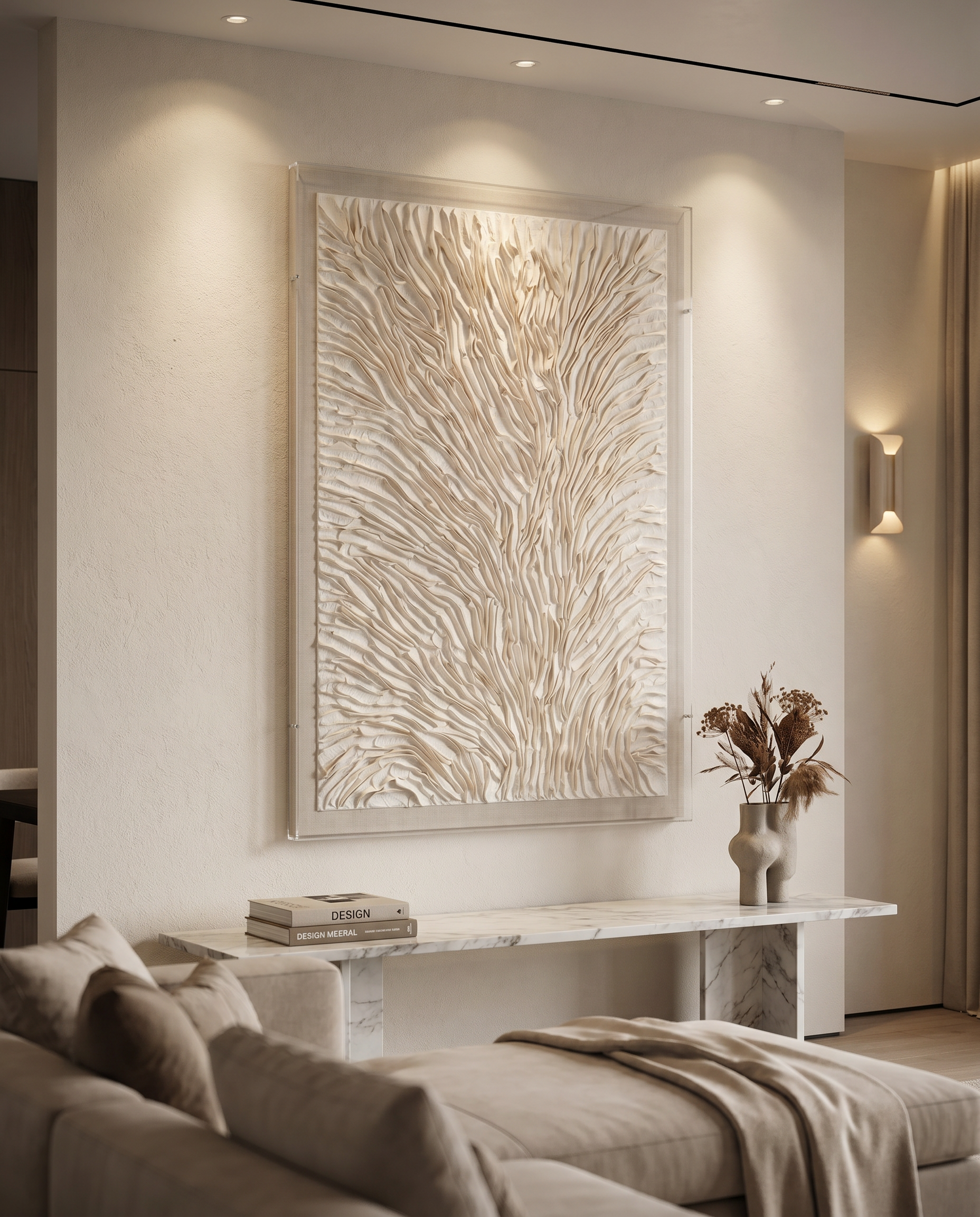 Whispering Leaves- Contemporary Wall Art