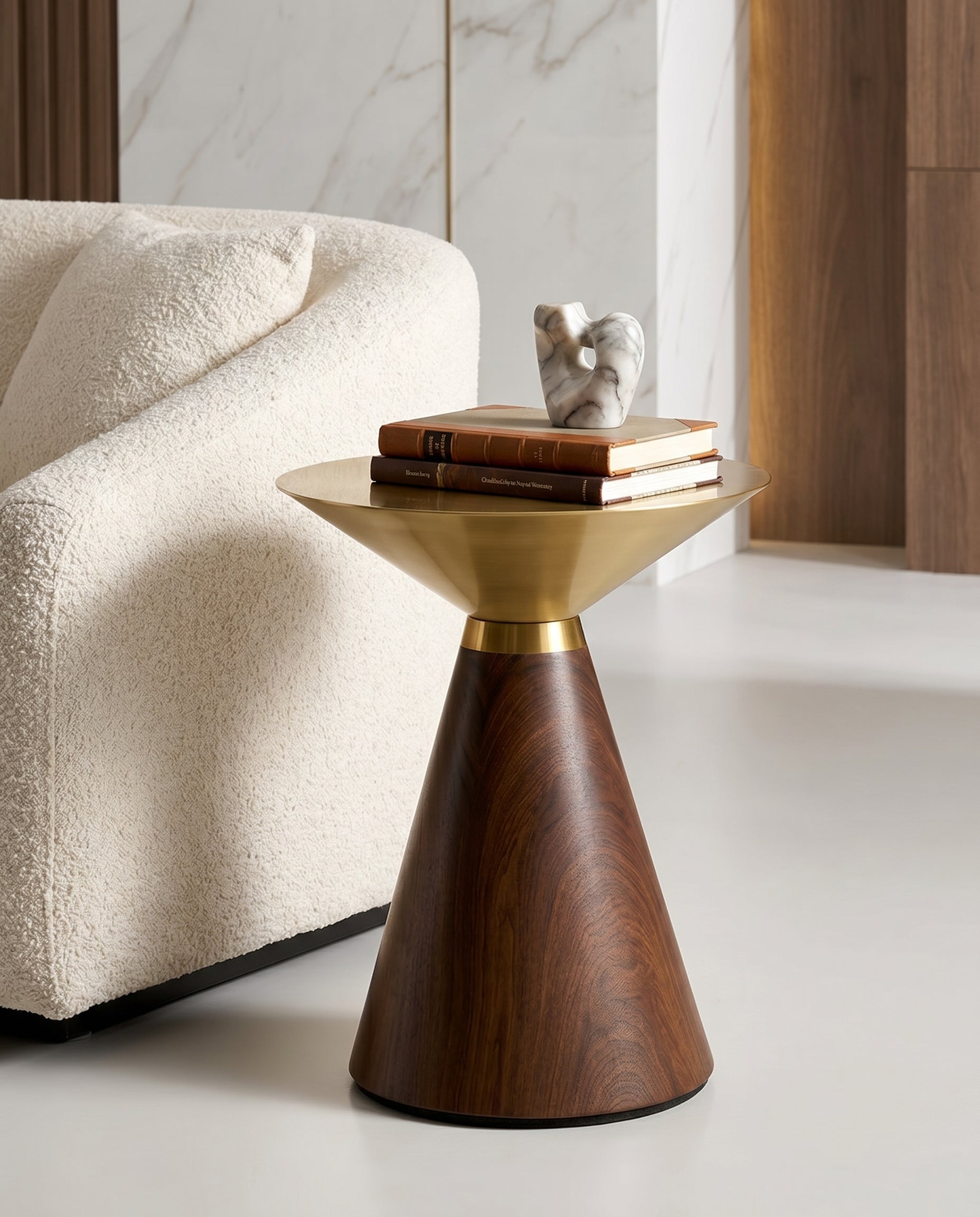 Metwood Metal Side Table