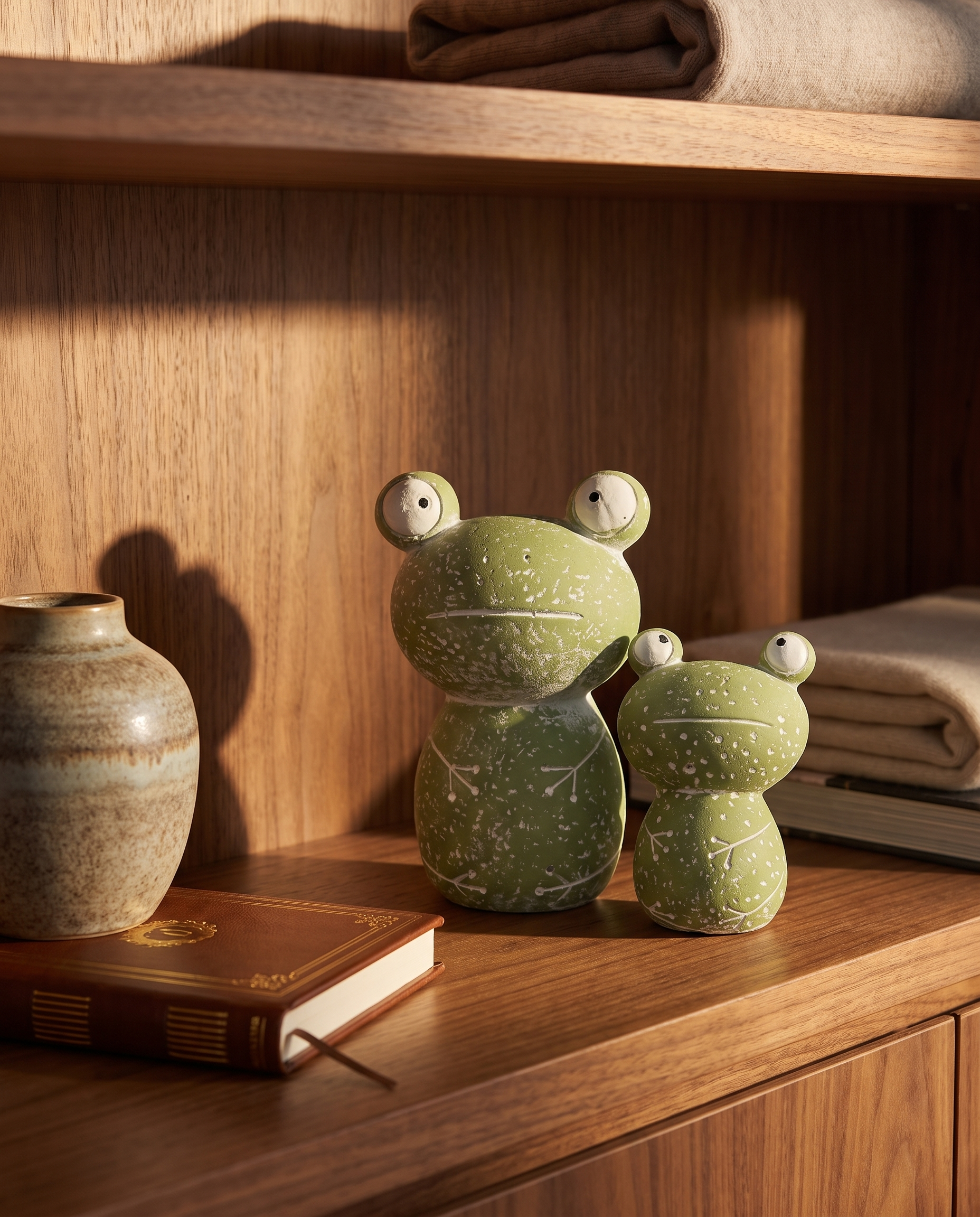 Mossbrook Froggy Duo Decor