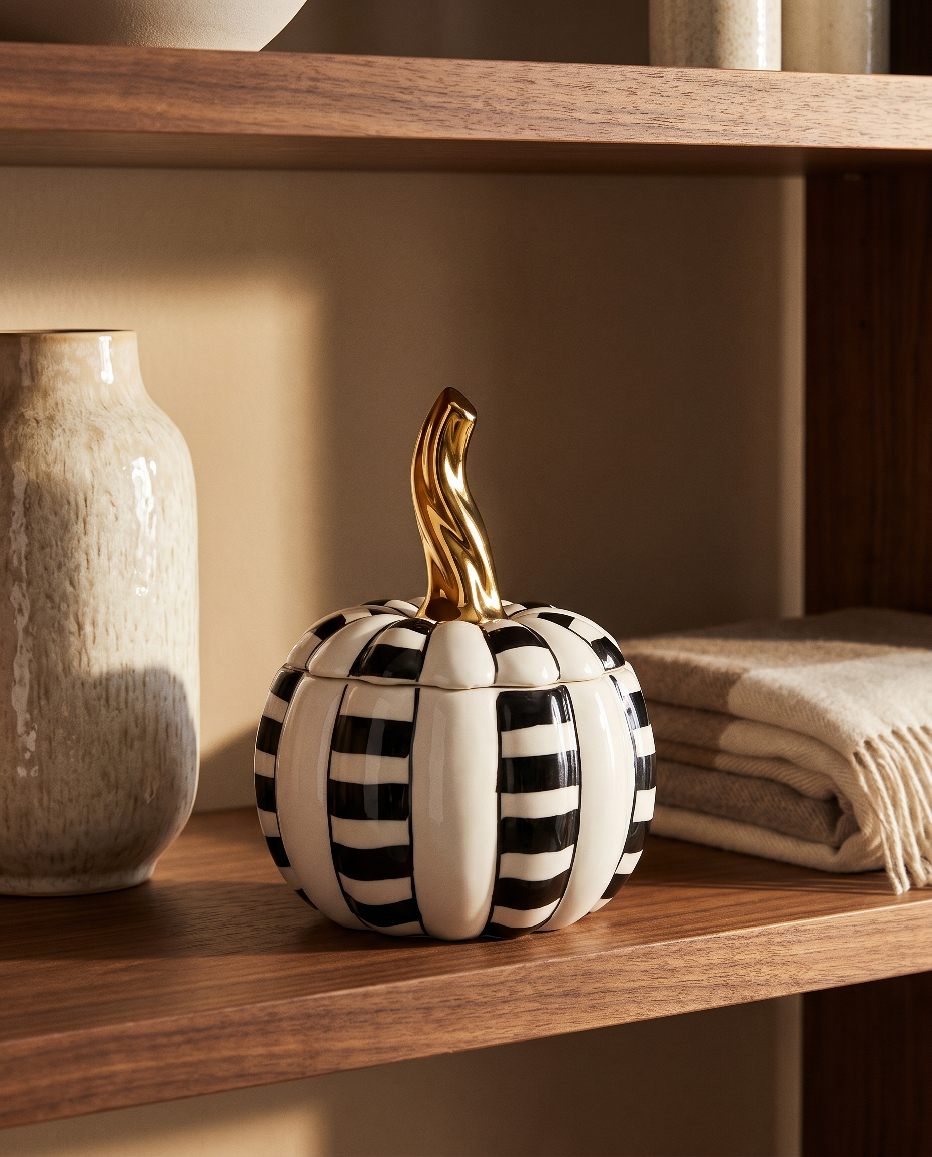 Nero Pumpkin Jar Decor