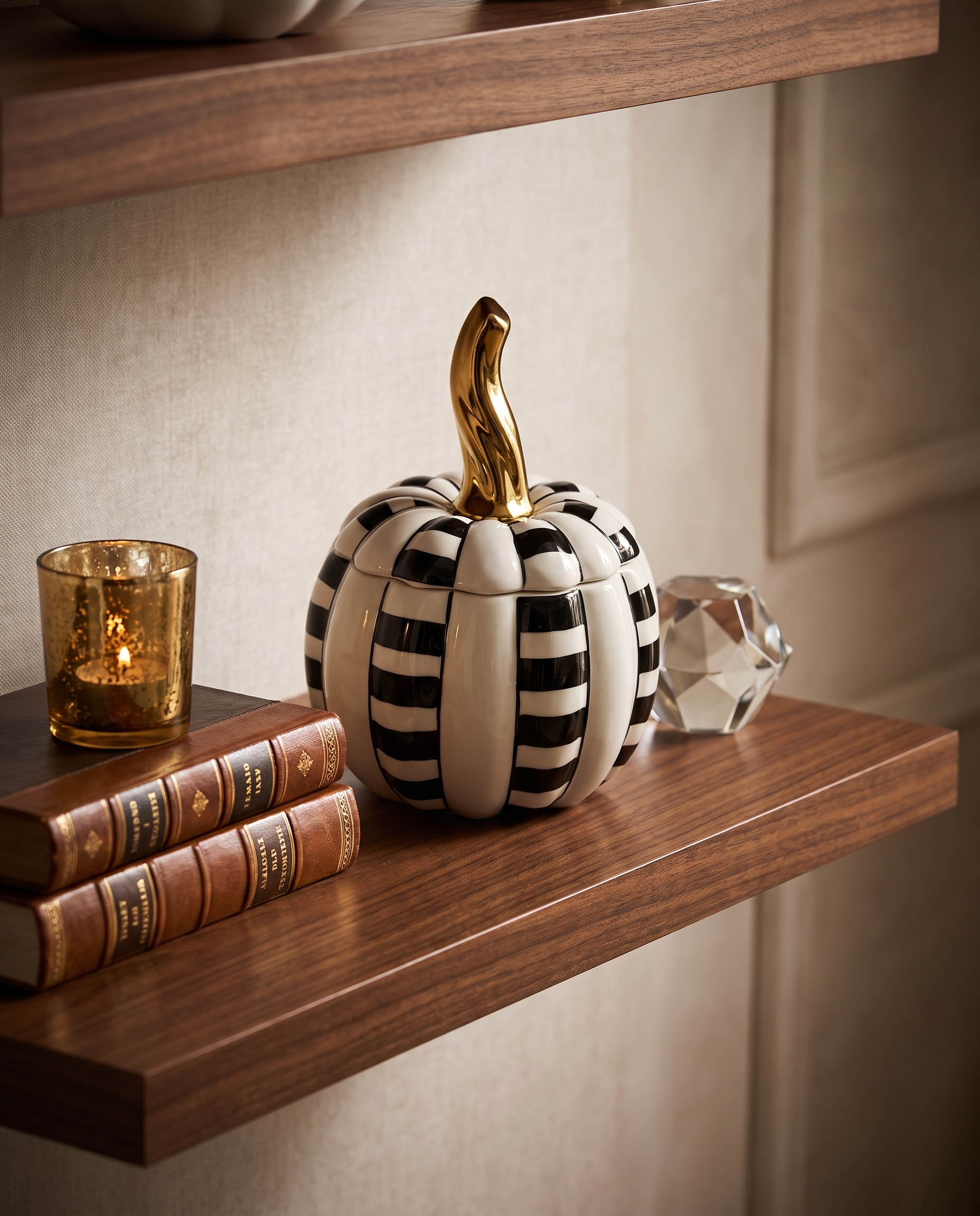 Nero Pumpkin Jar Decor