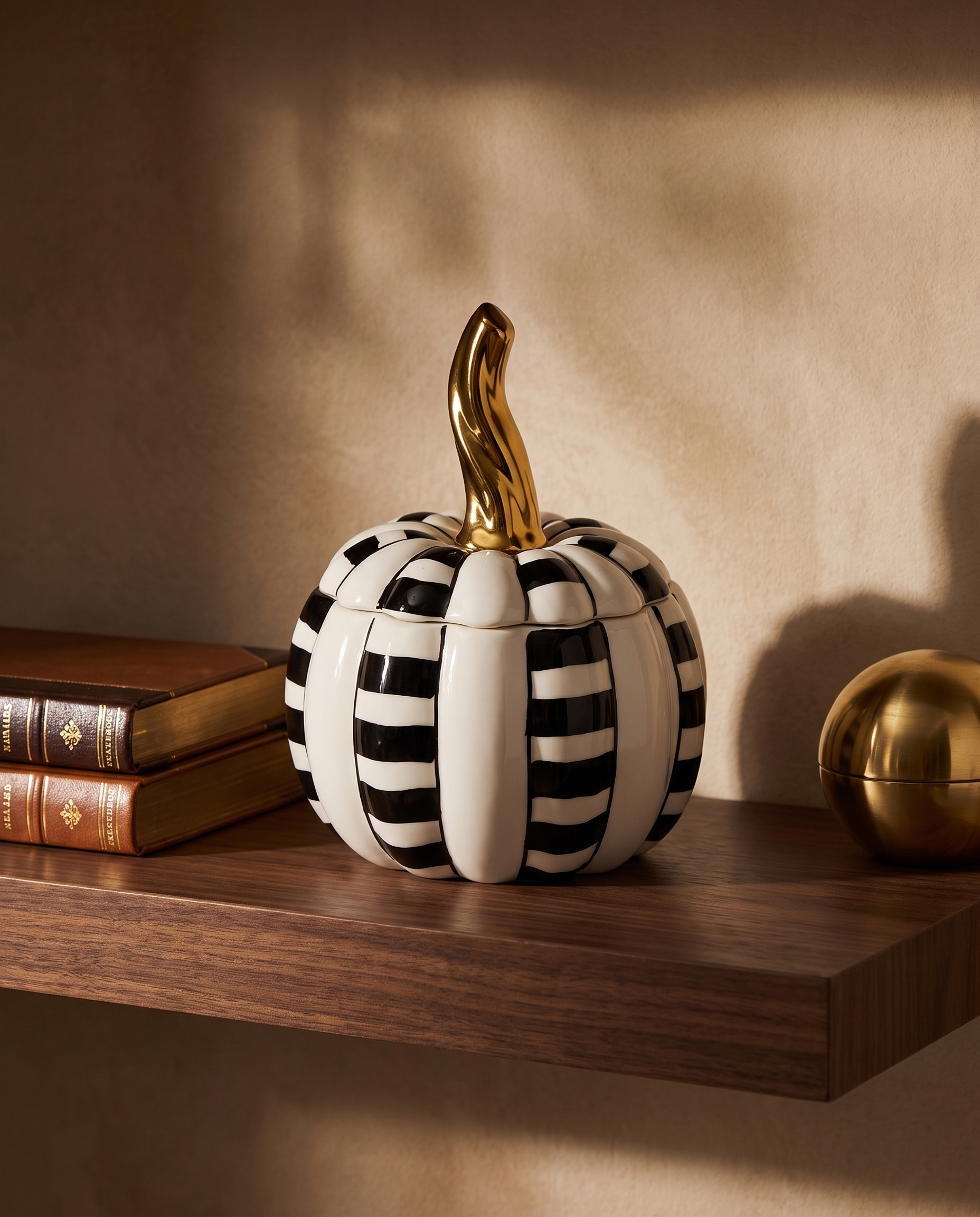 Nero Pumpkin Jar Decor