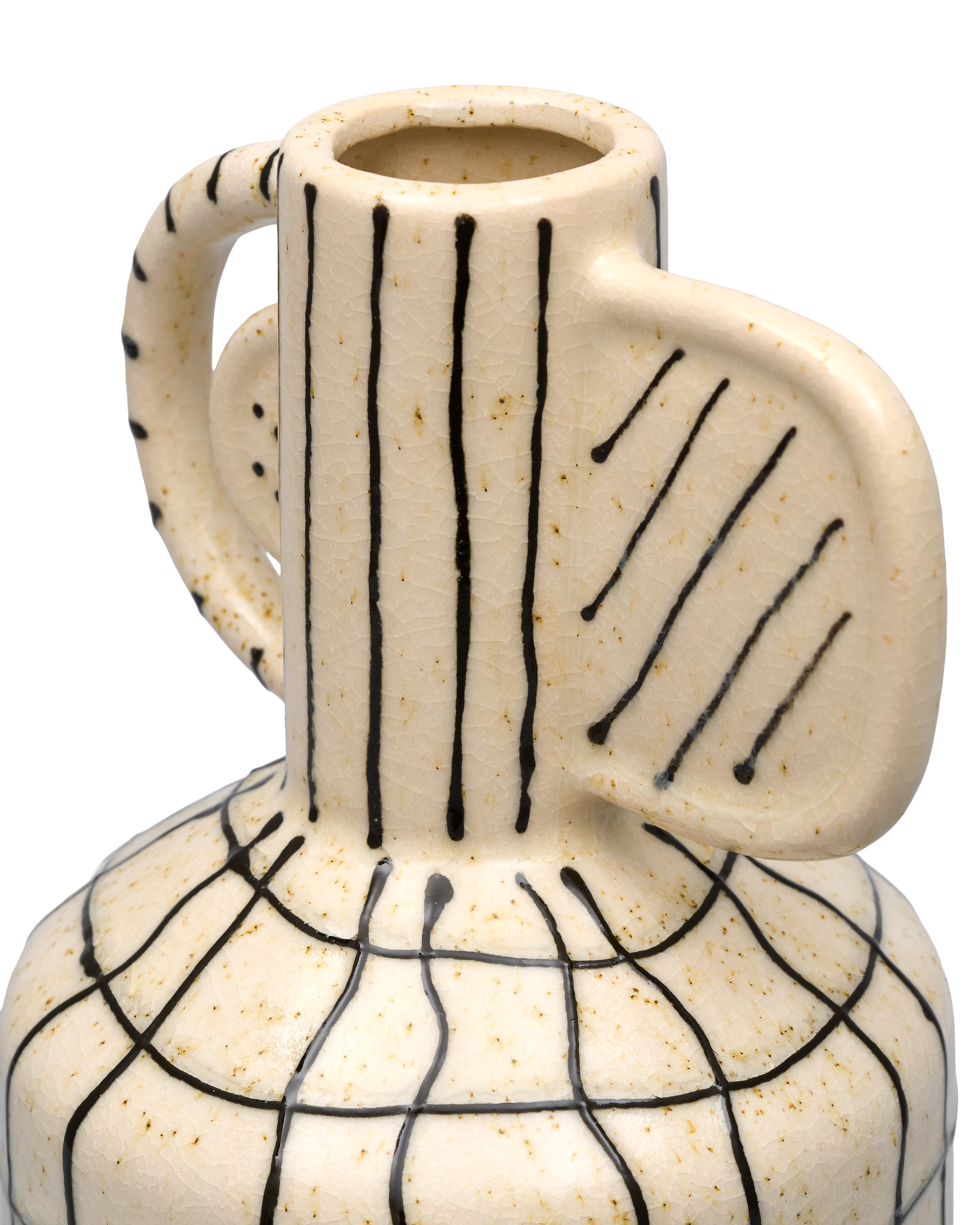 Nordic Halo Ceramic Vase