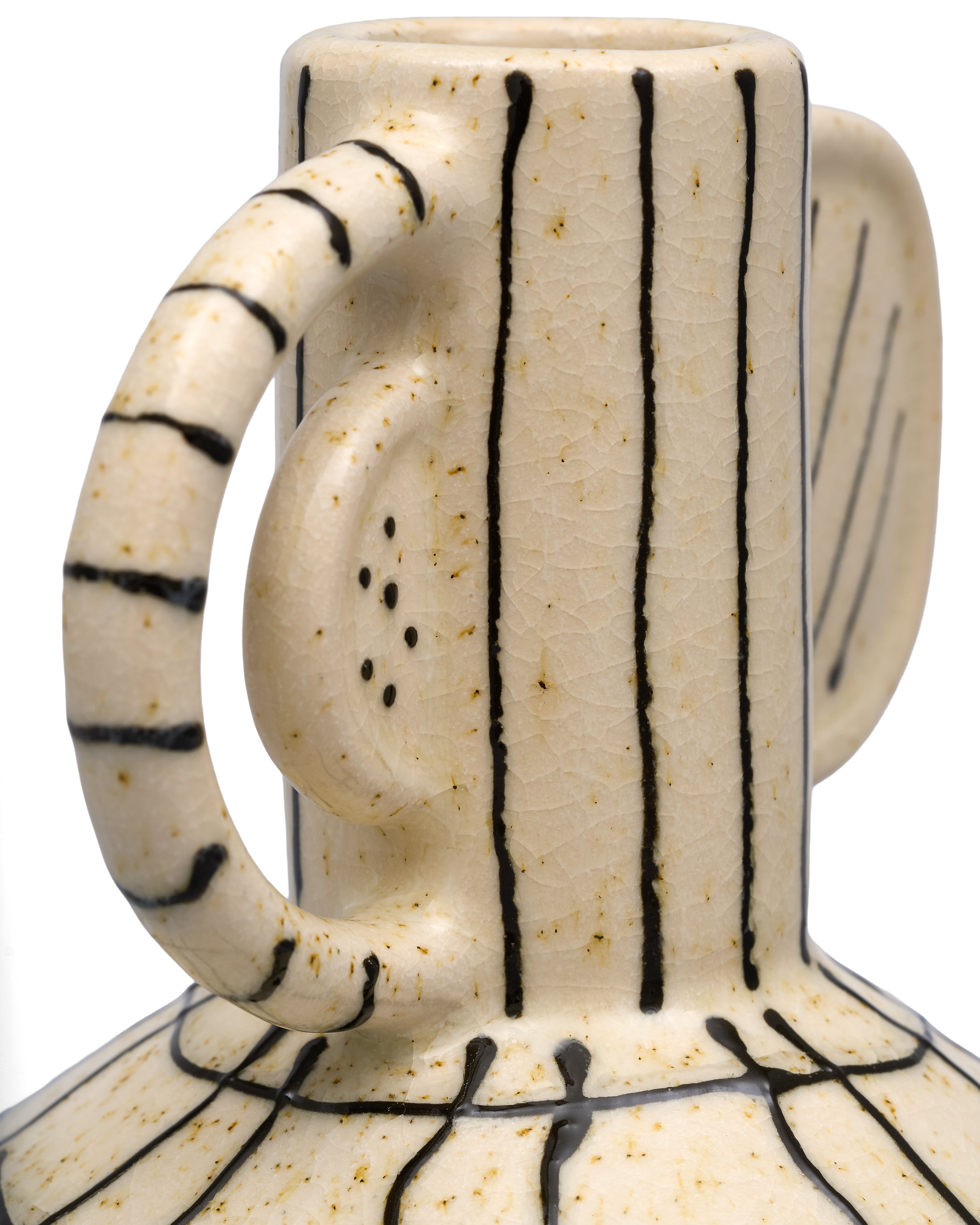 Nordic Halo Ceramic Vase