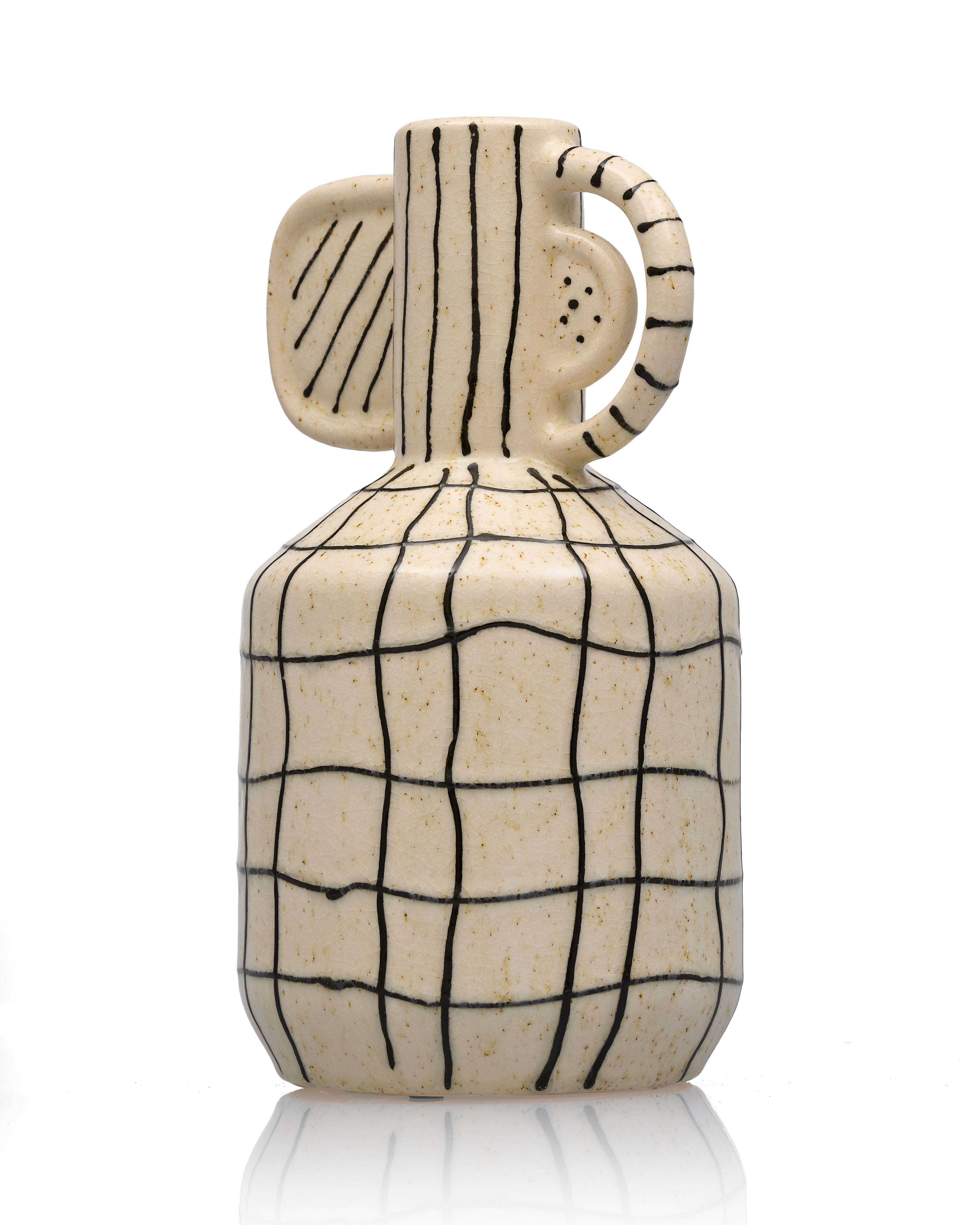 Nordic Halo Ceramic Vase