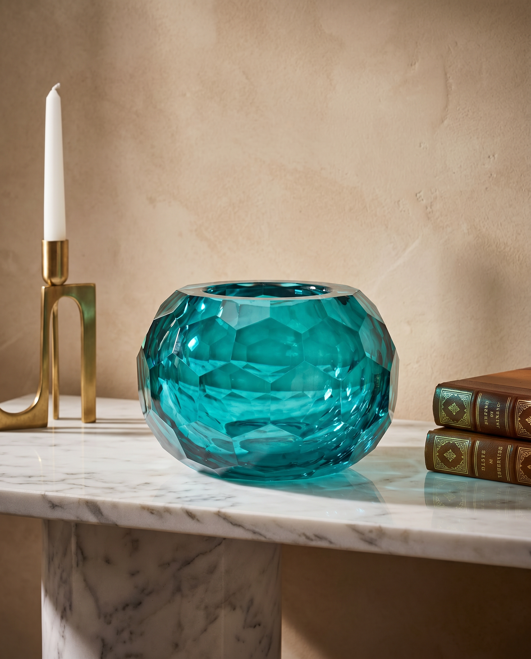 Ocean Jewel Crystal Crown Bowl