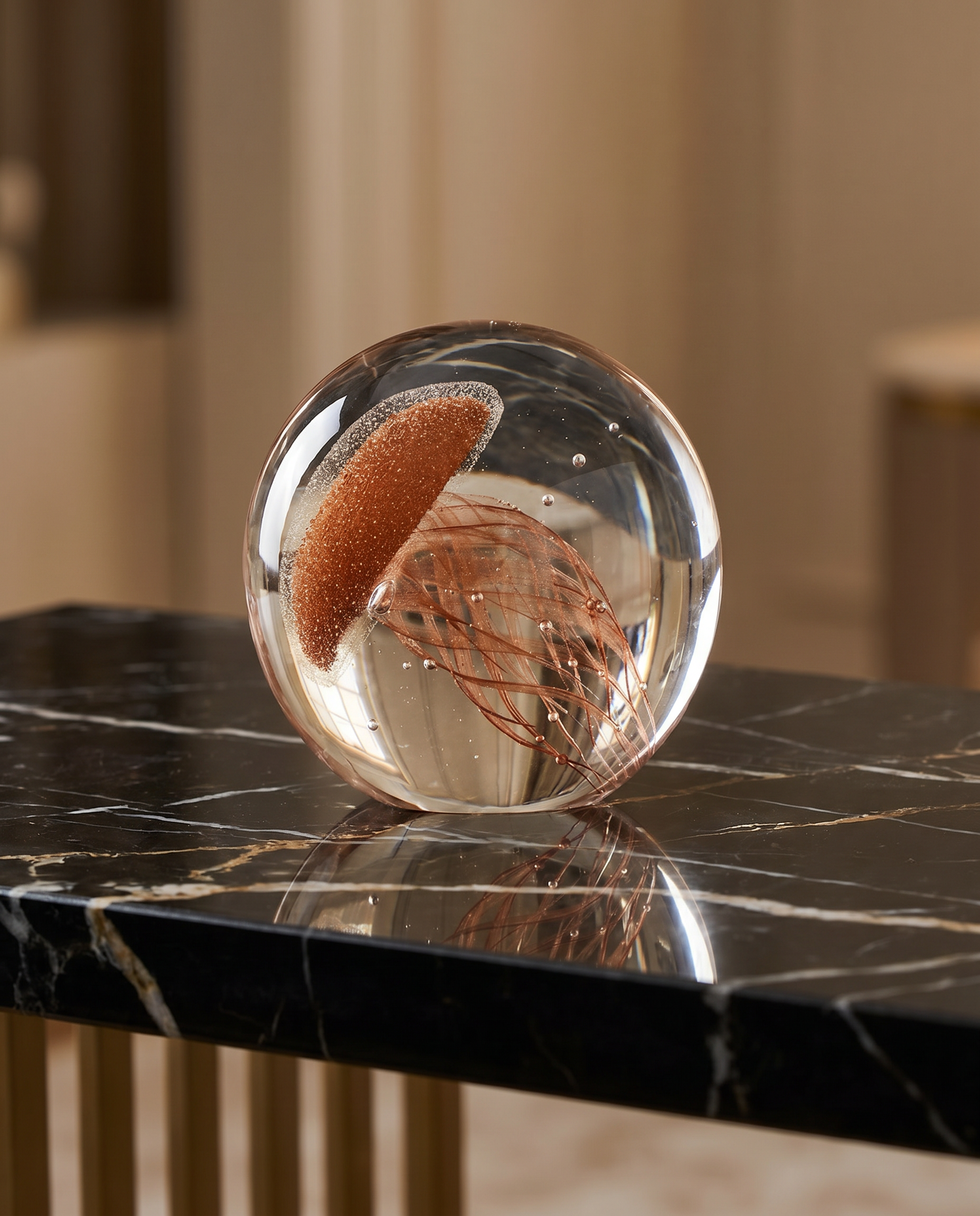 Octopus Glass Decor