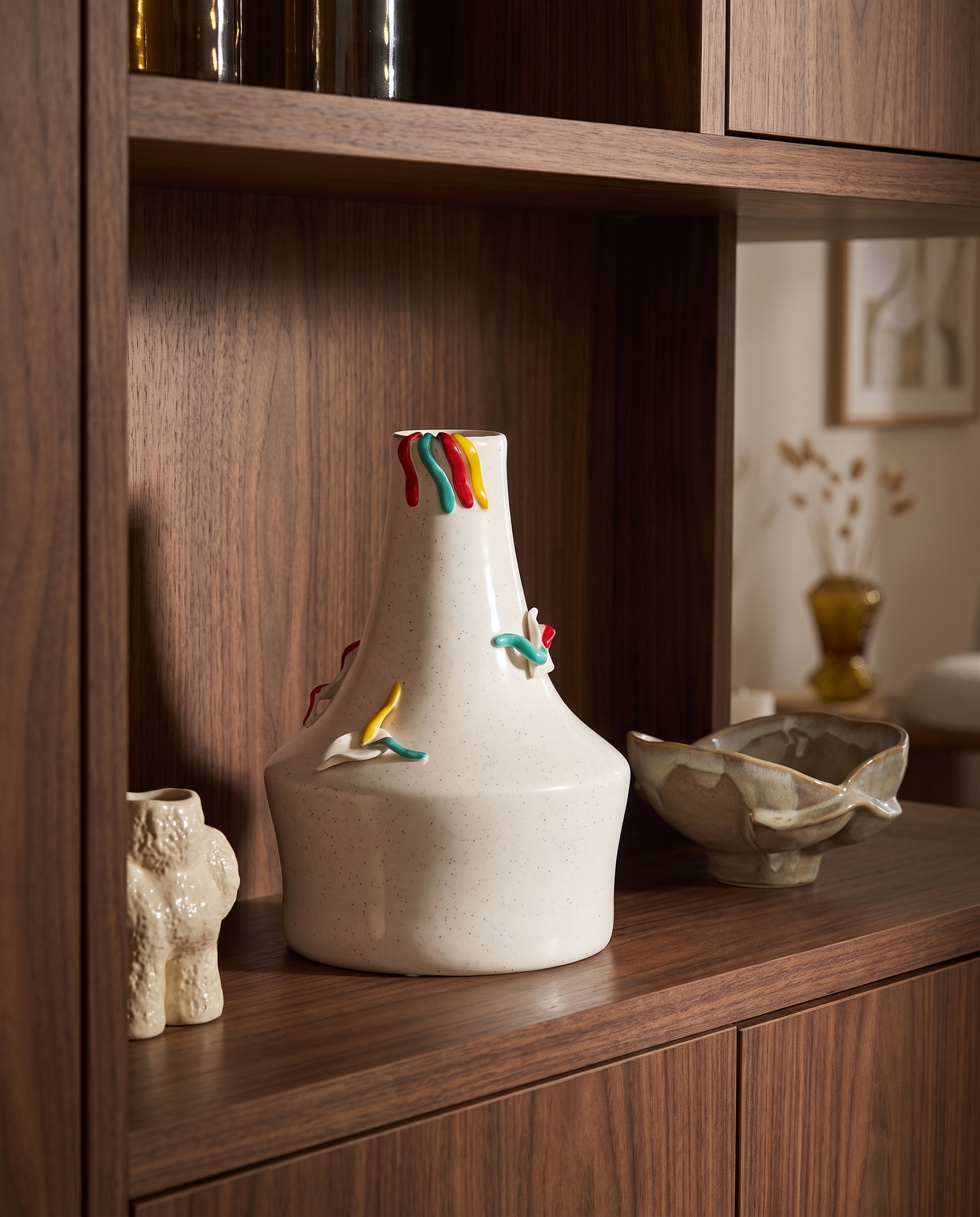 Opaline Ceramic Vase
