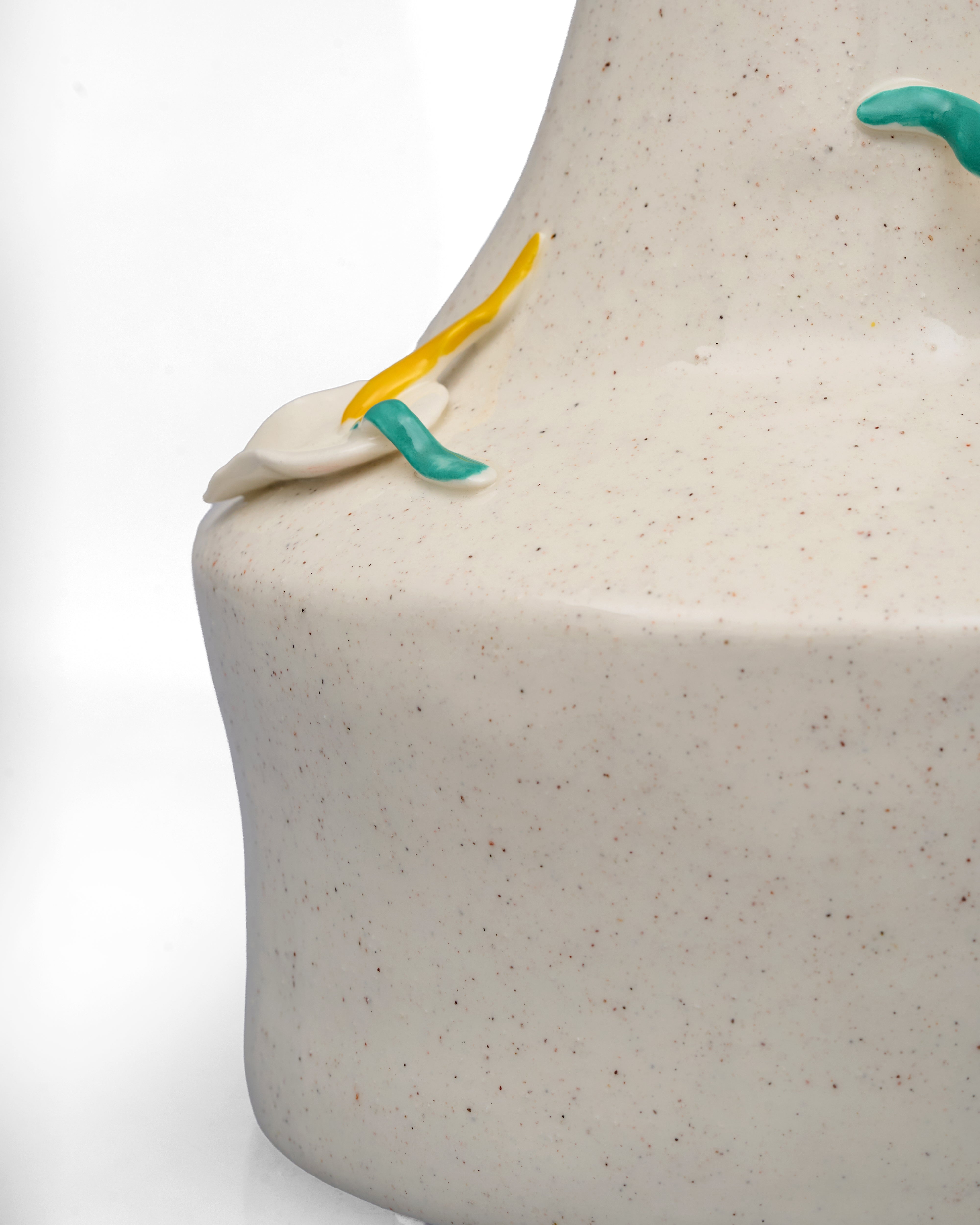 Opaline Ceramic Vase