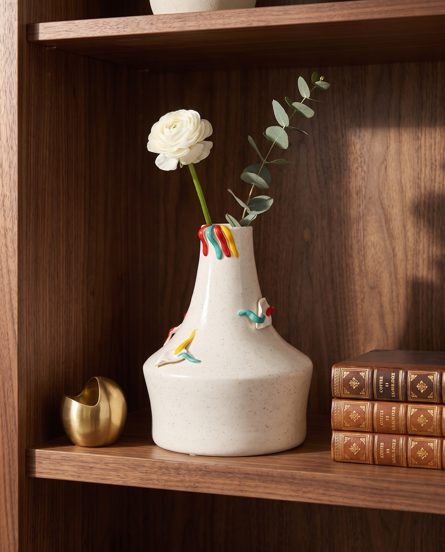 Opaline Ceramic Vase