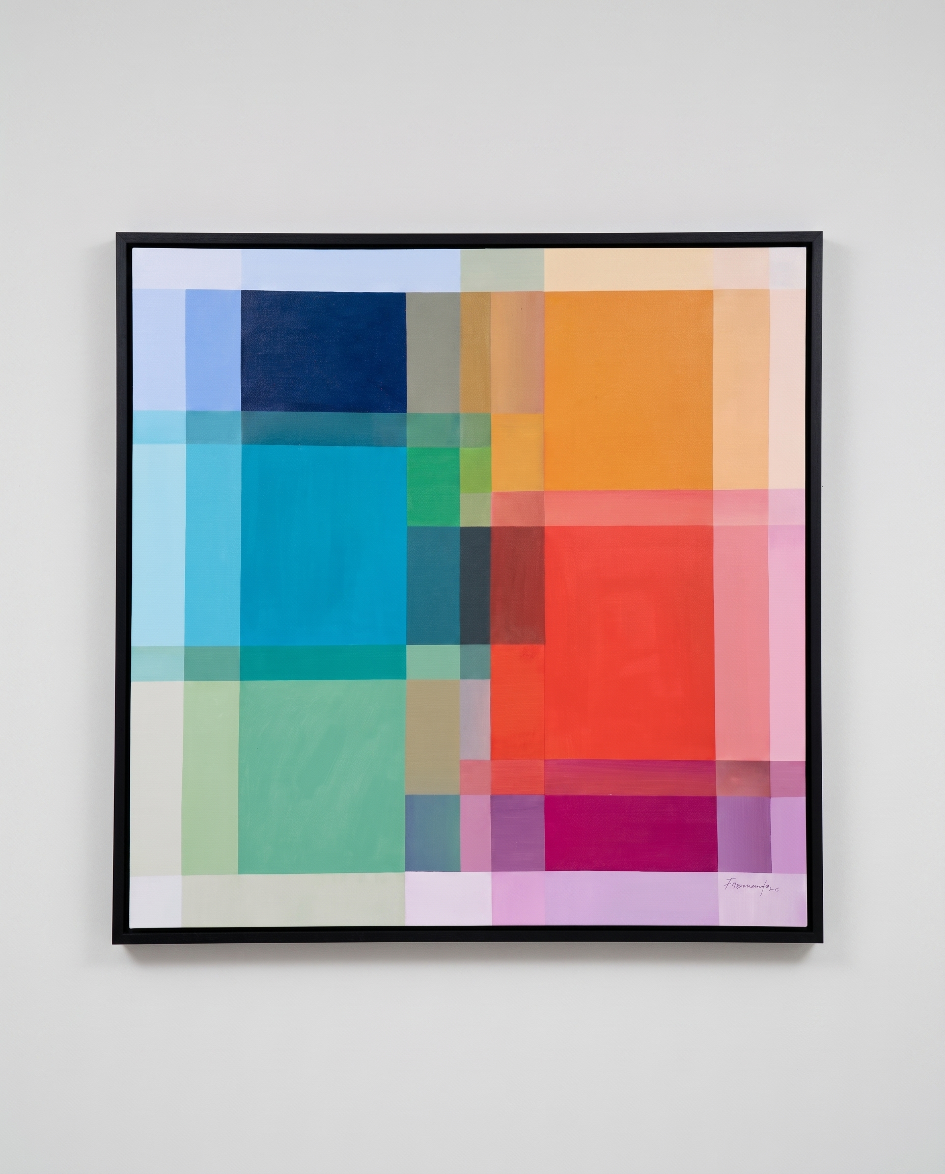 Optical Harmony - Geometric Modern Wallart