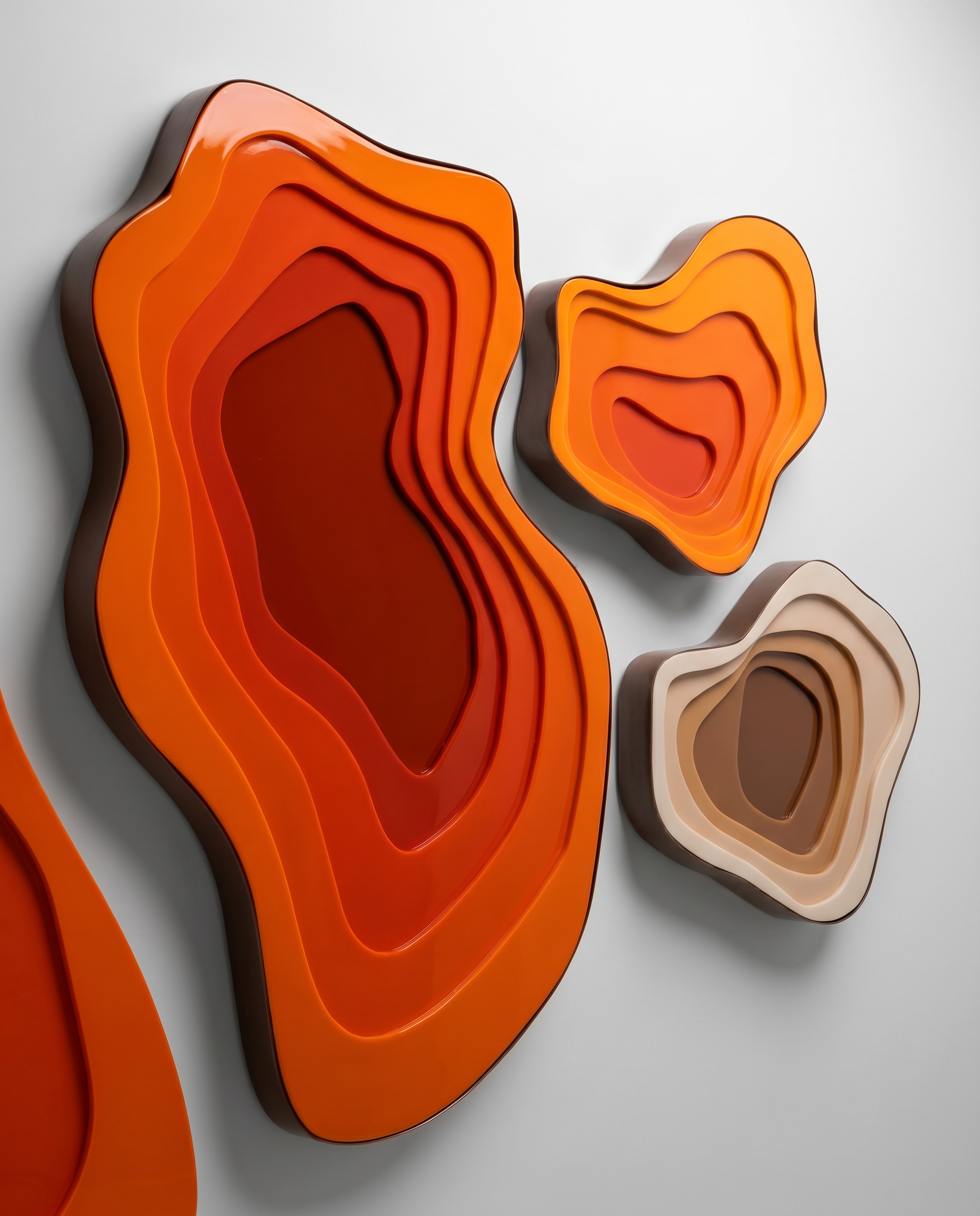 Celestial Currents Modern Luxury Wall Art