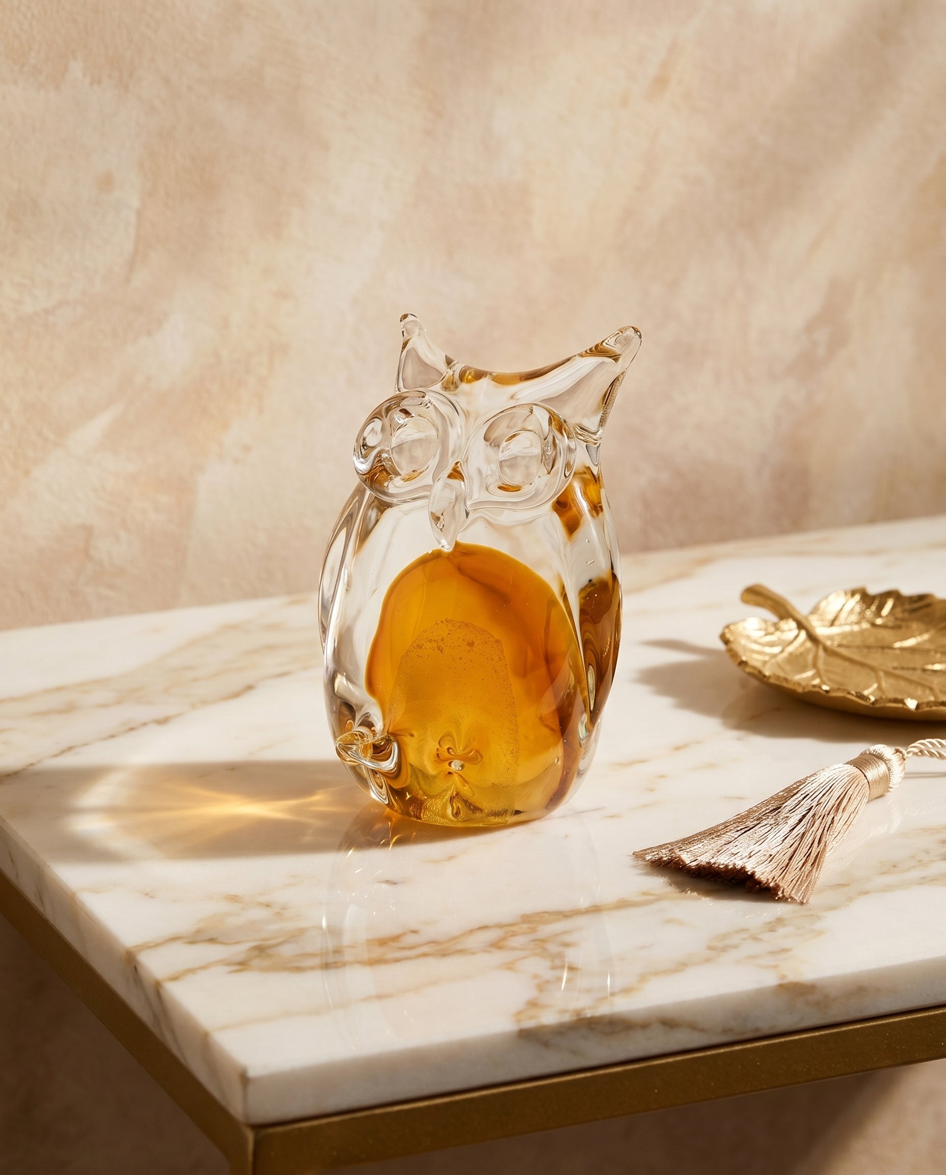 Transparent Owl Decor