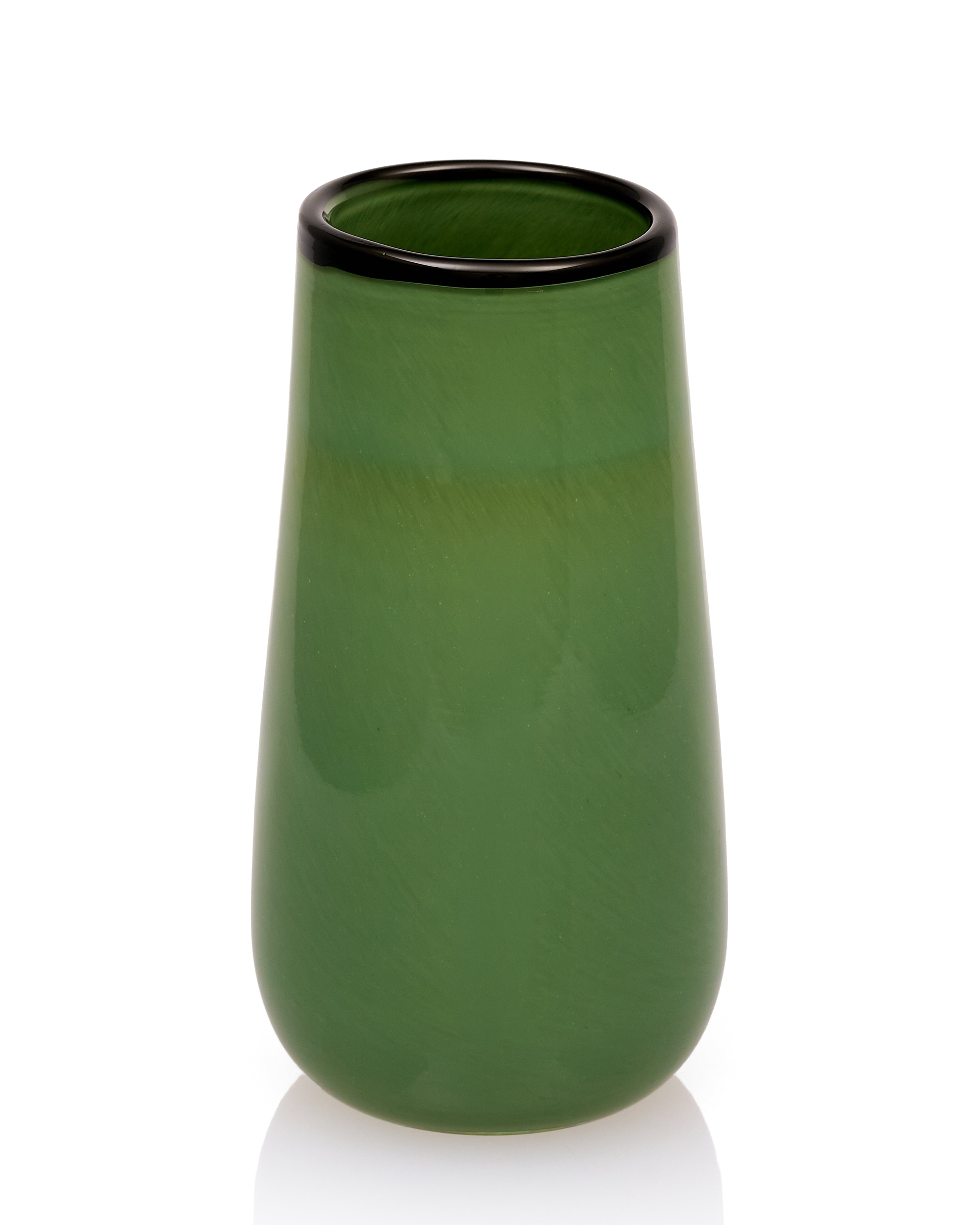 Heirloom Palm Green Retro Vase