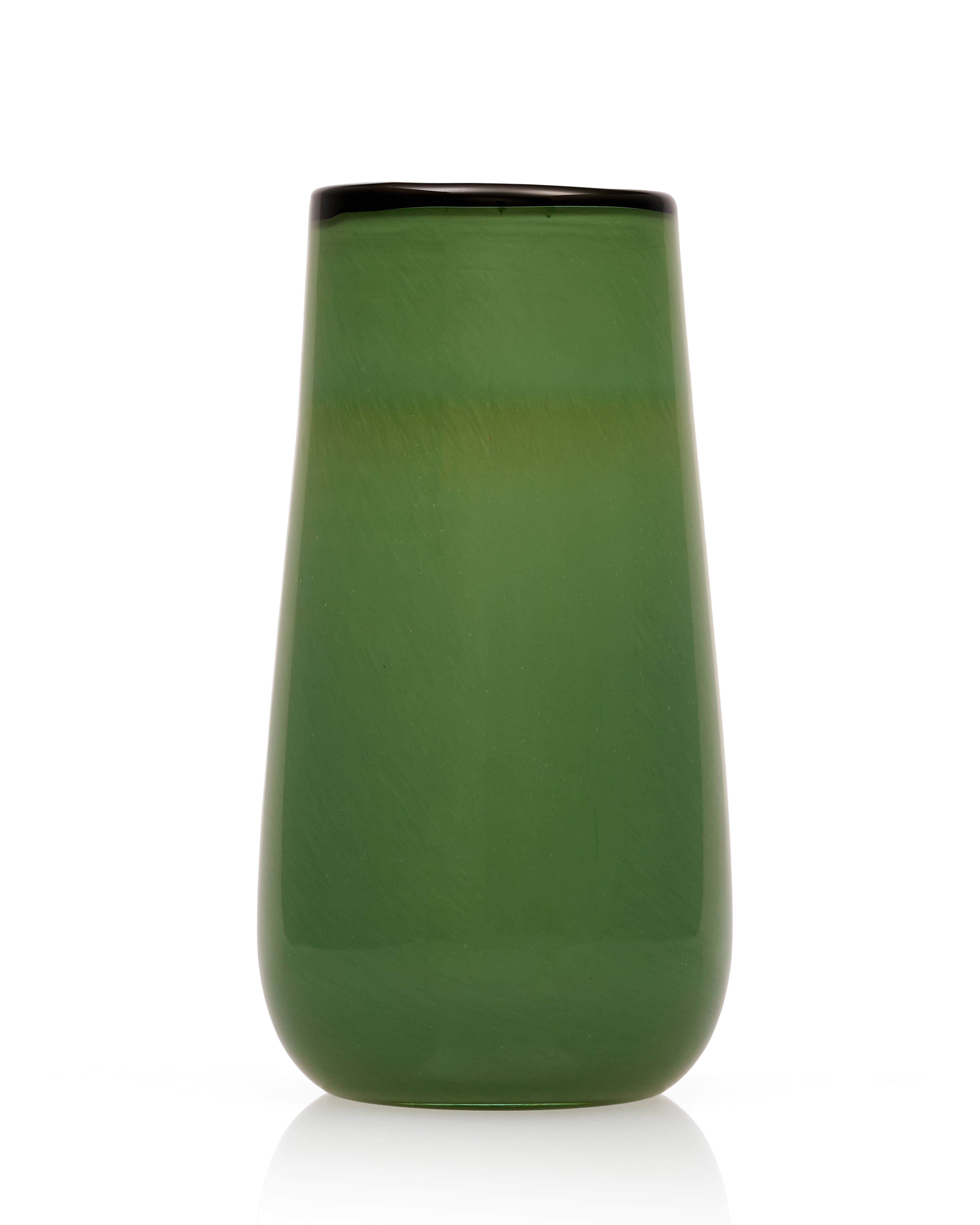 Heirloom Palm Green Retro Vase