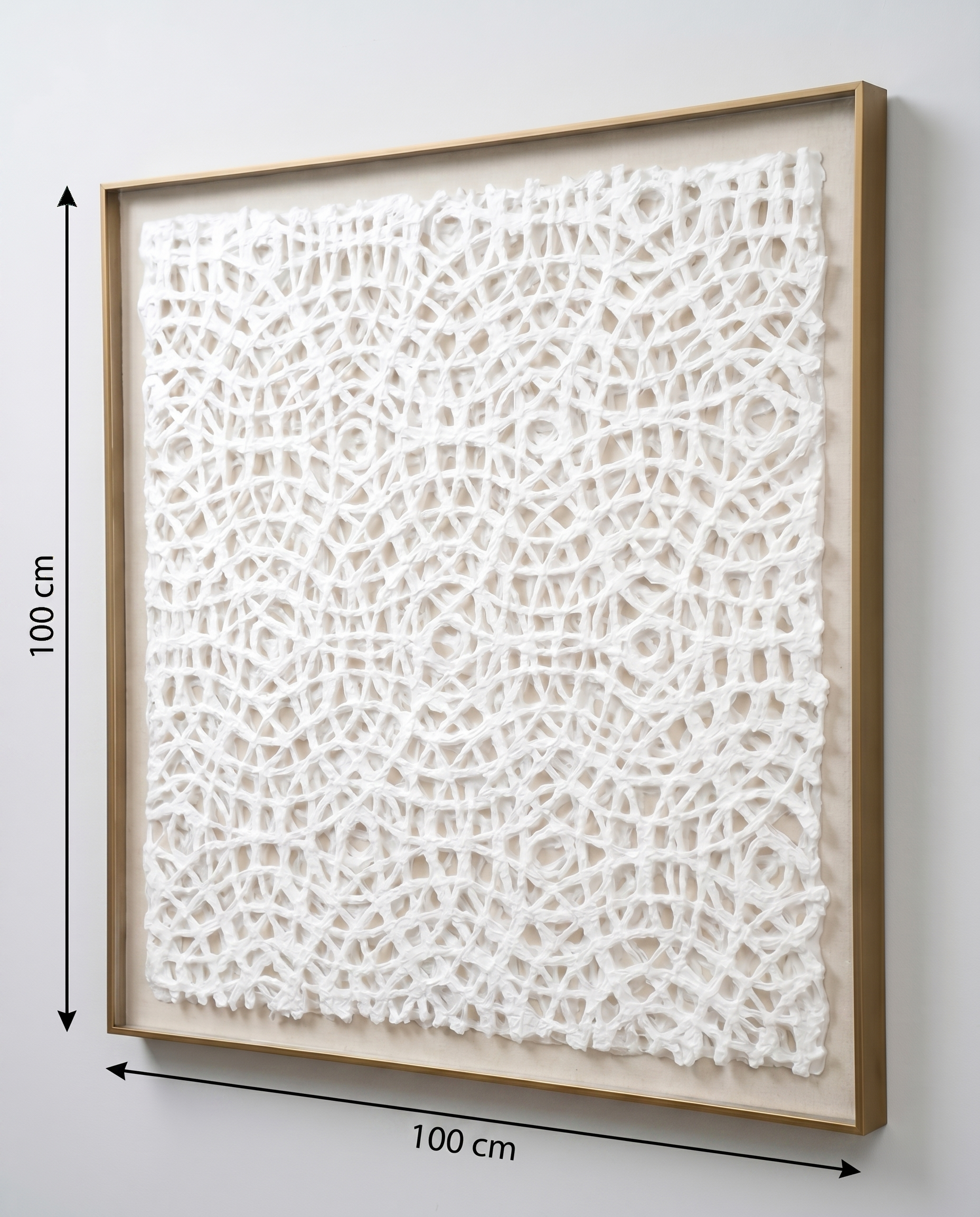 Ivory Orbit - Modern Luxury Wallart