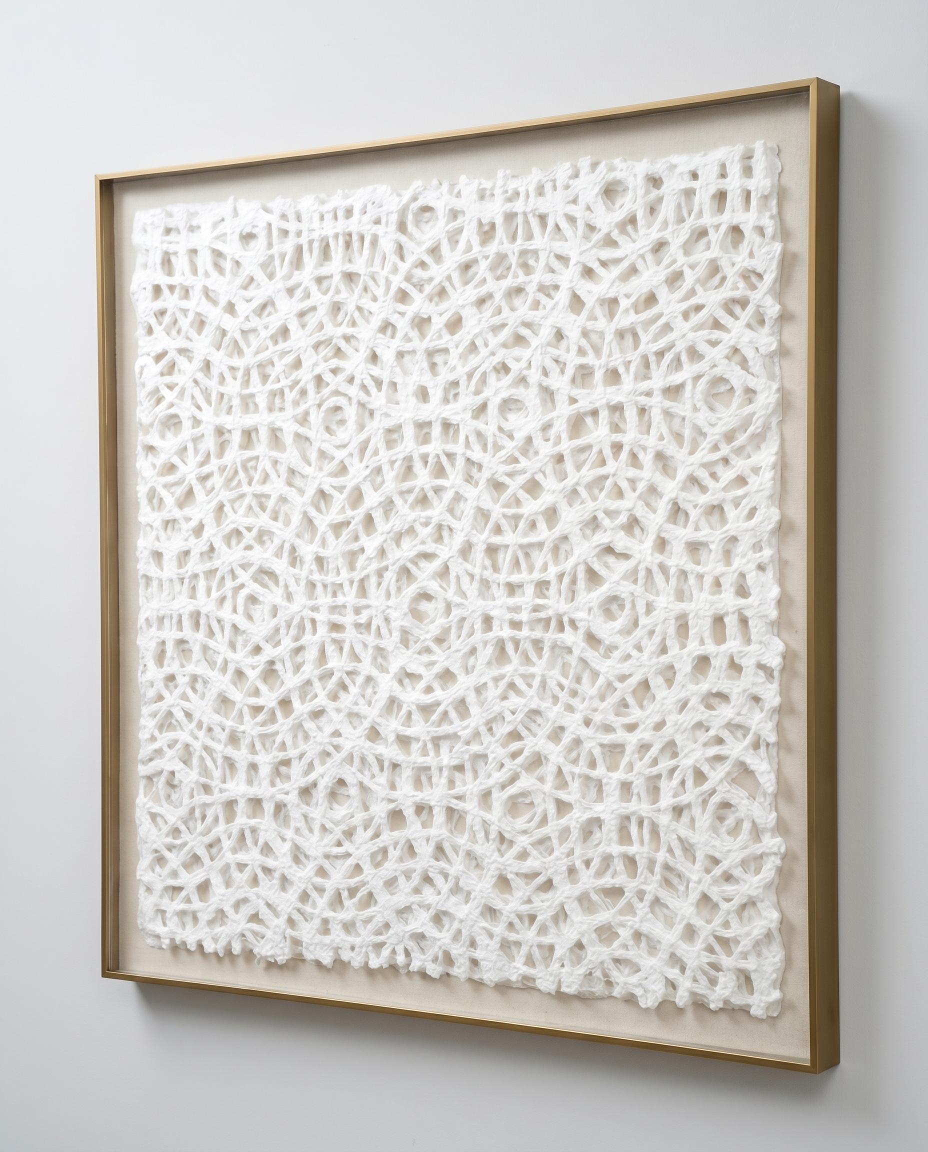 Ivory Orbit - Modern Luxury Wallart