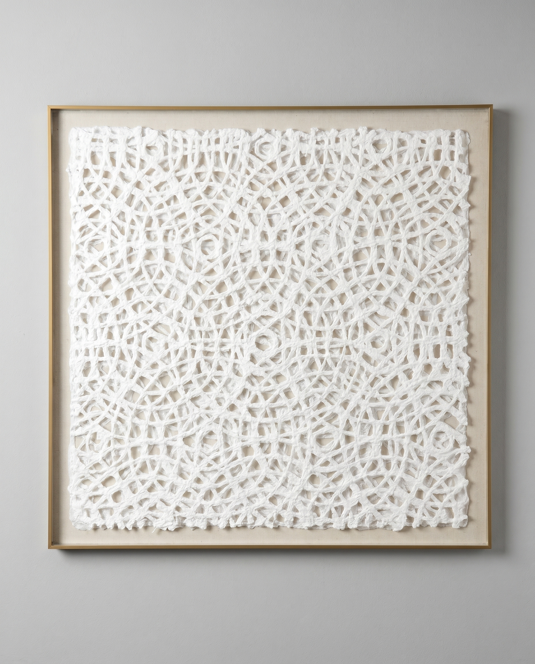 Ivory Orbit - Modern Luxury Wallart