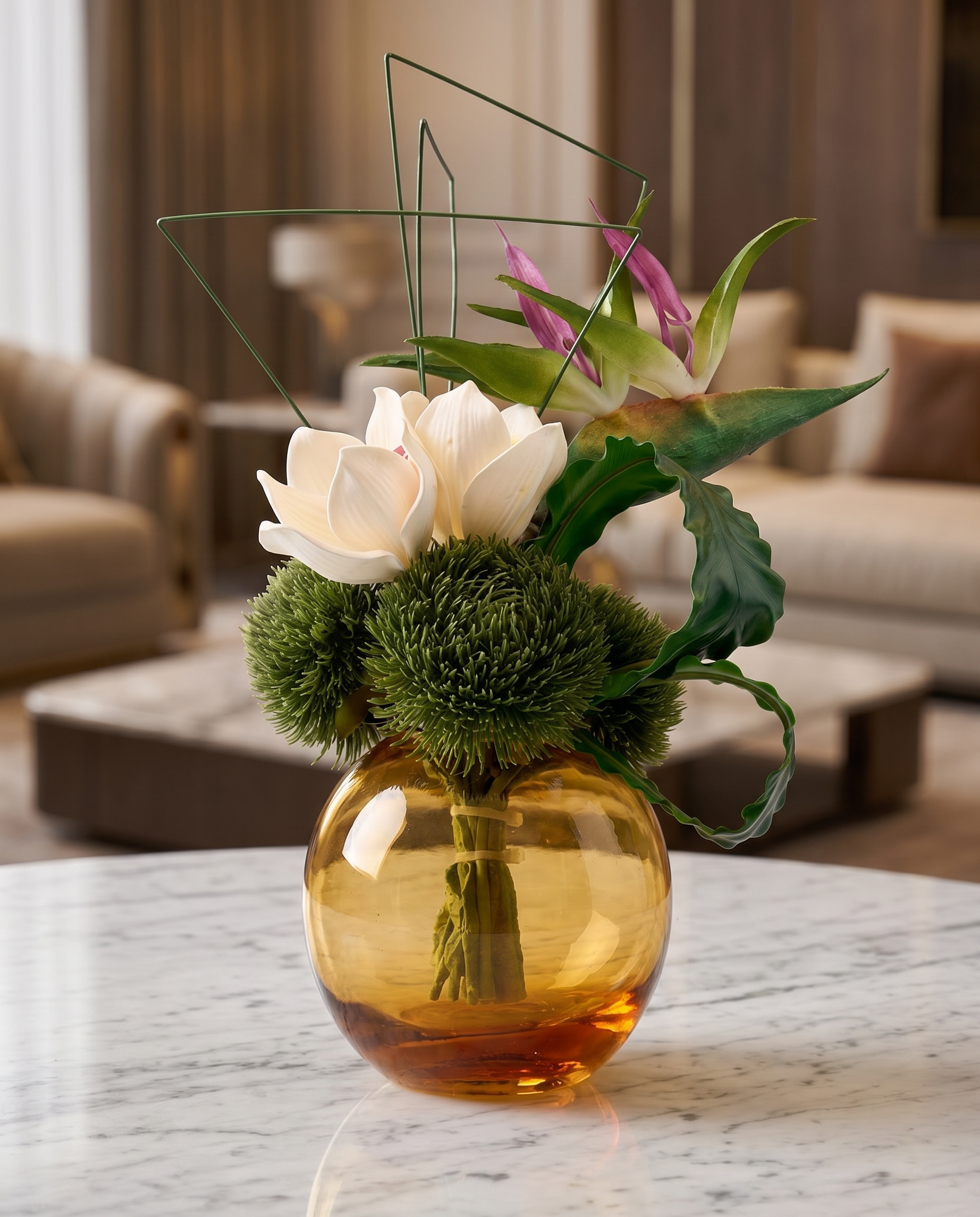 Petal Essence Artificial Flowering Plant