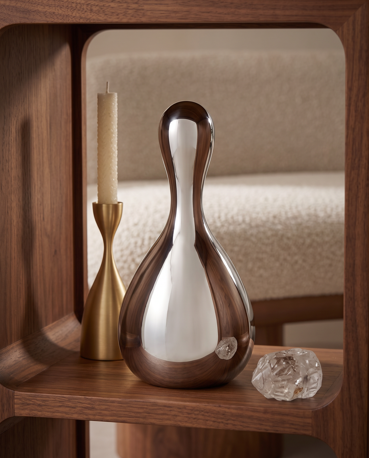 Polo Rhio Silver Decor