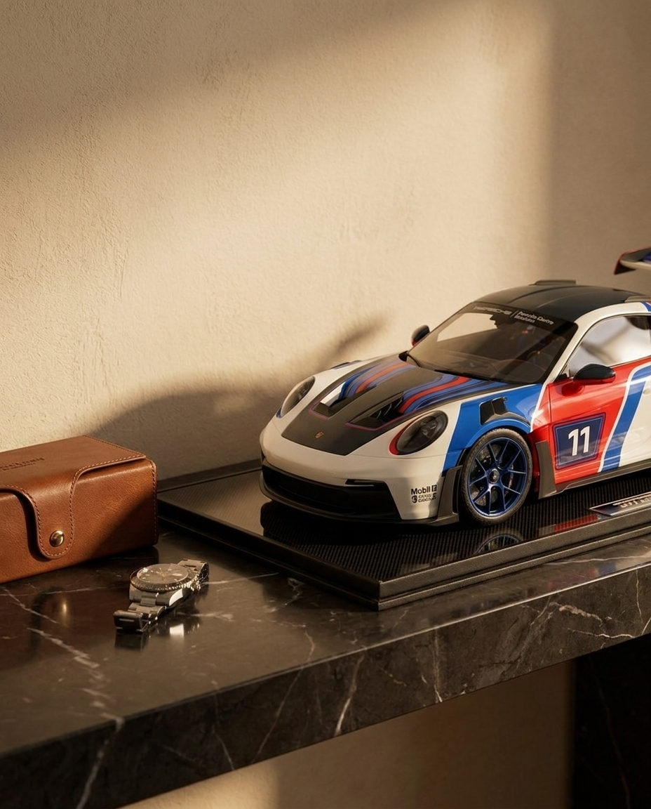 Porsche 911 GT3RS R Edition  - Limited Edition (18/20) 1:8 Scale Model