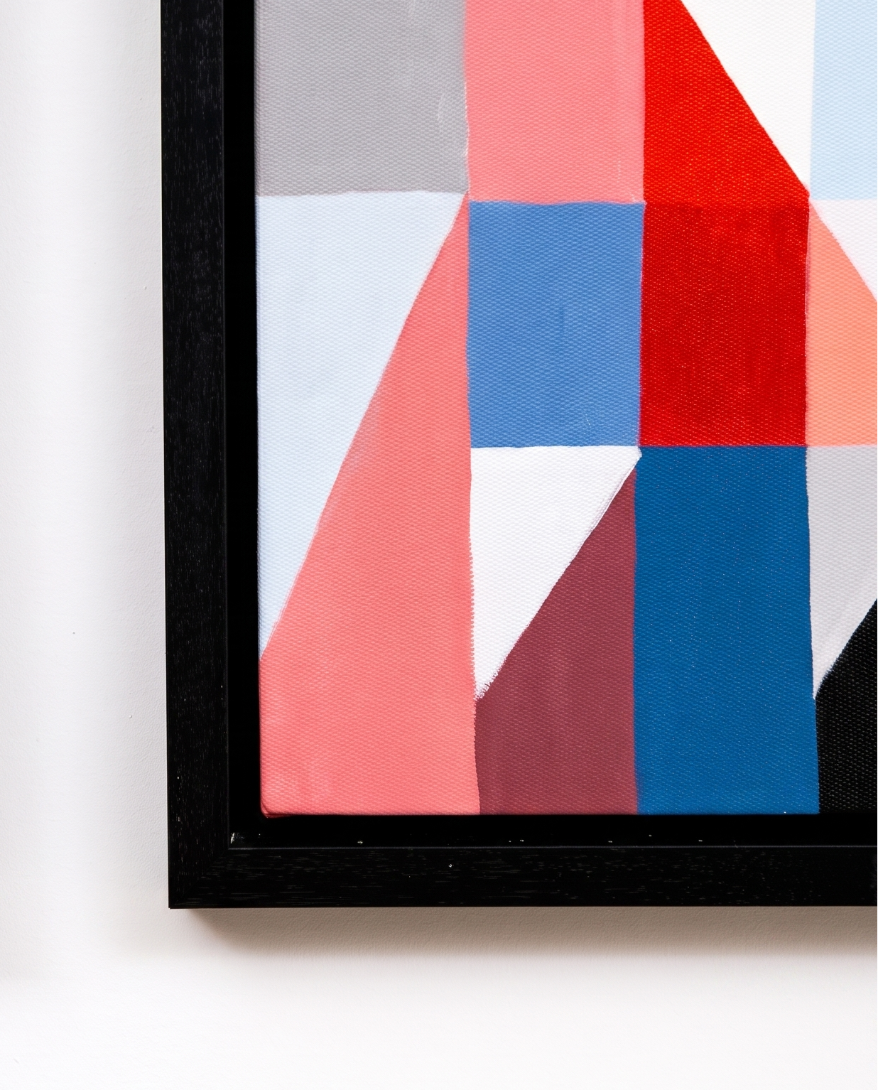 Prismic Aura - Geometric Illusion Modern Wallart