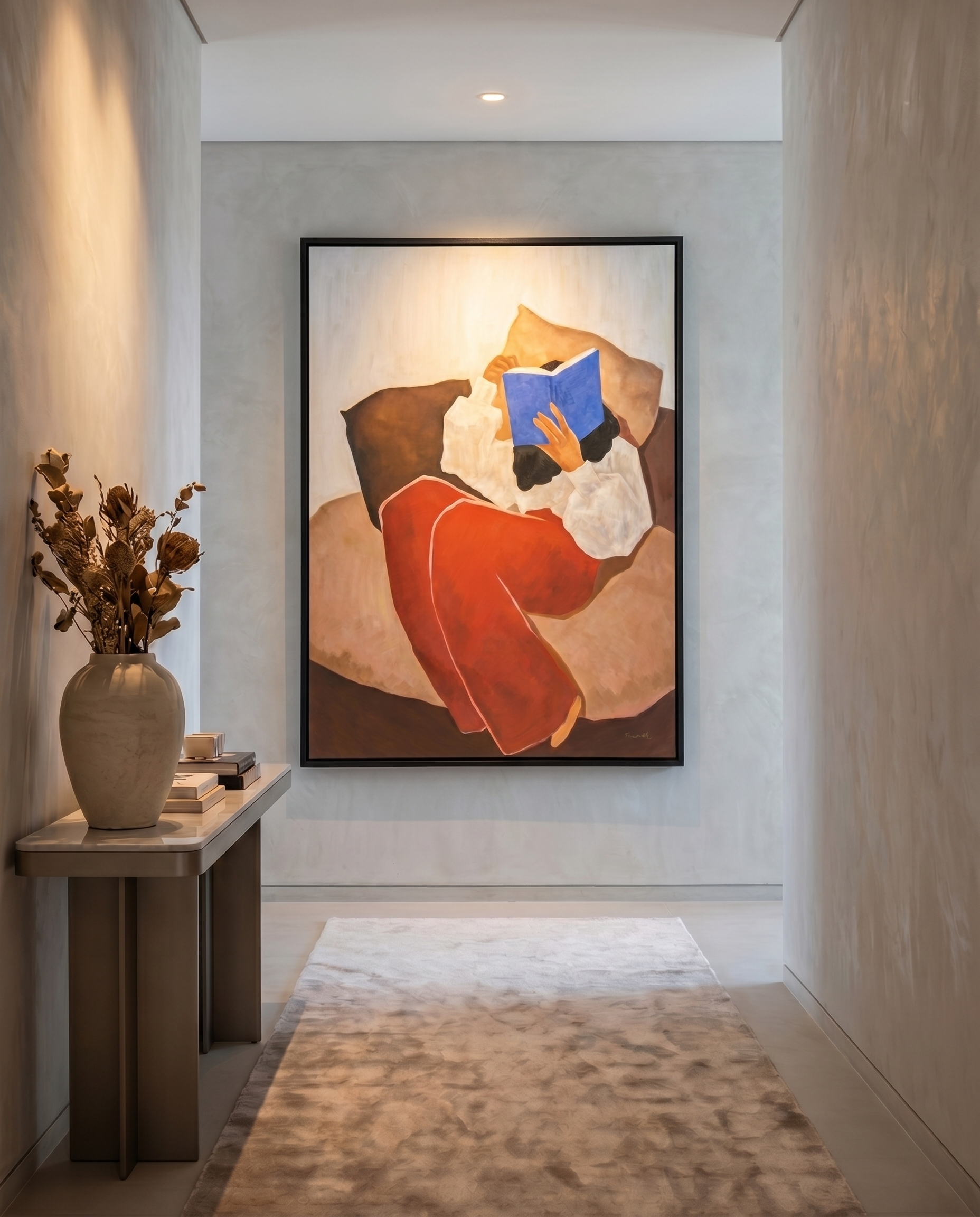 Literary Muse - Luxury Wallart