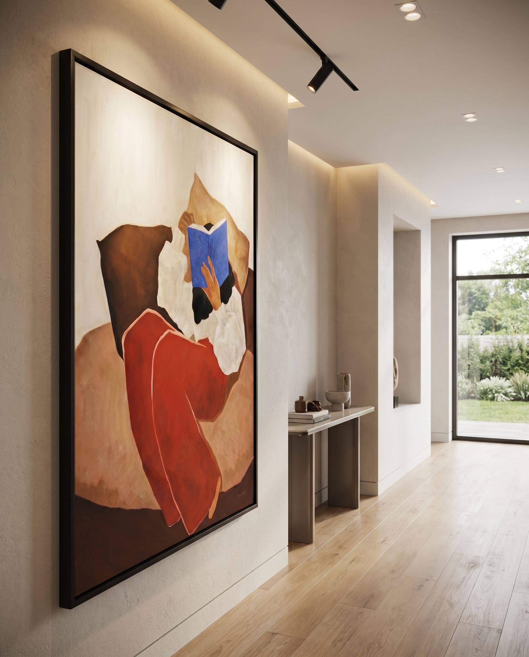 Literary Muse - Luxury Wallart