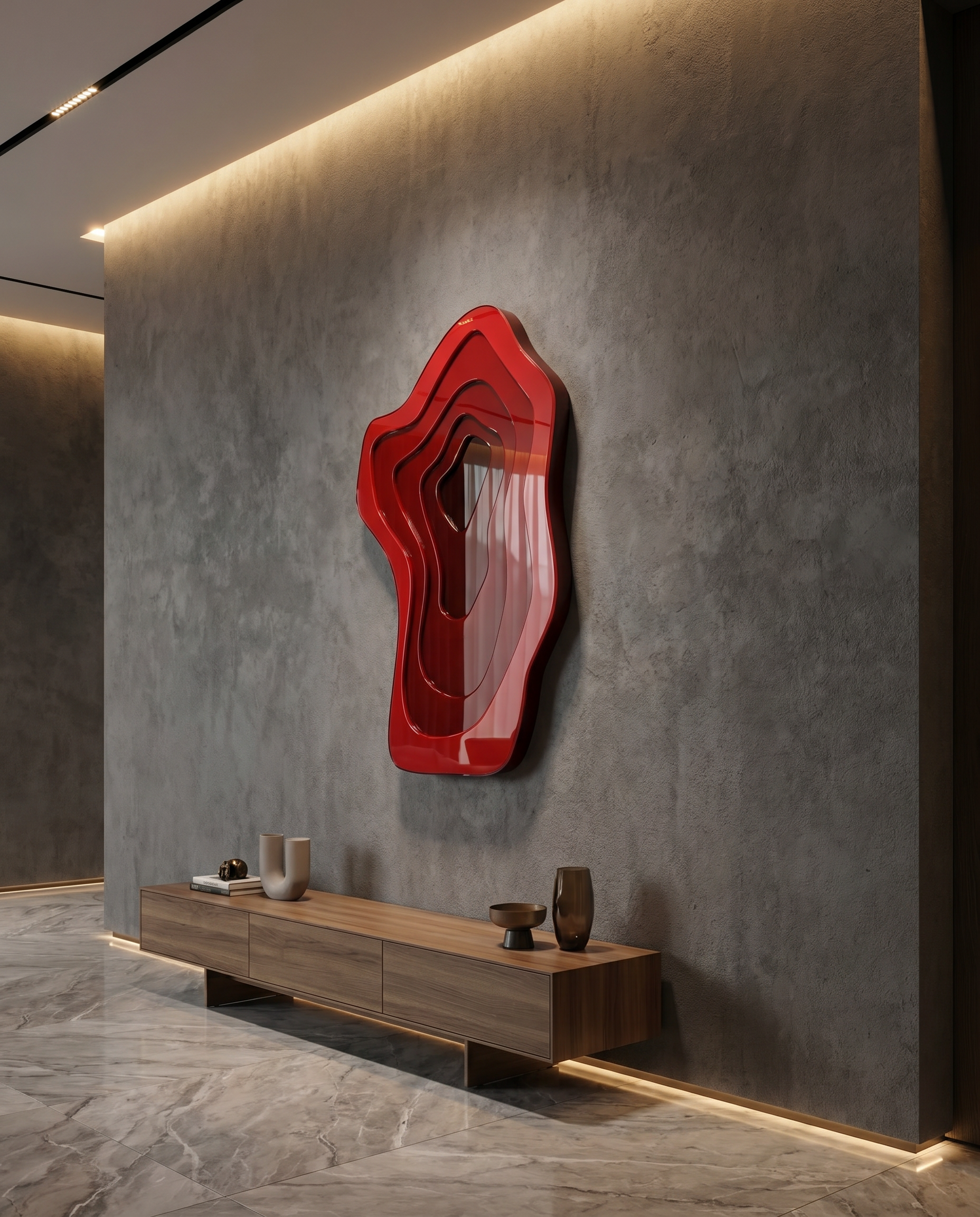 Serene Tides Modern Luxury Wall Art
