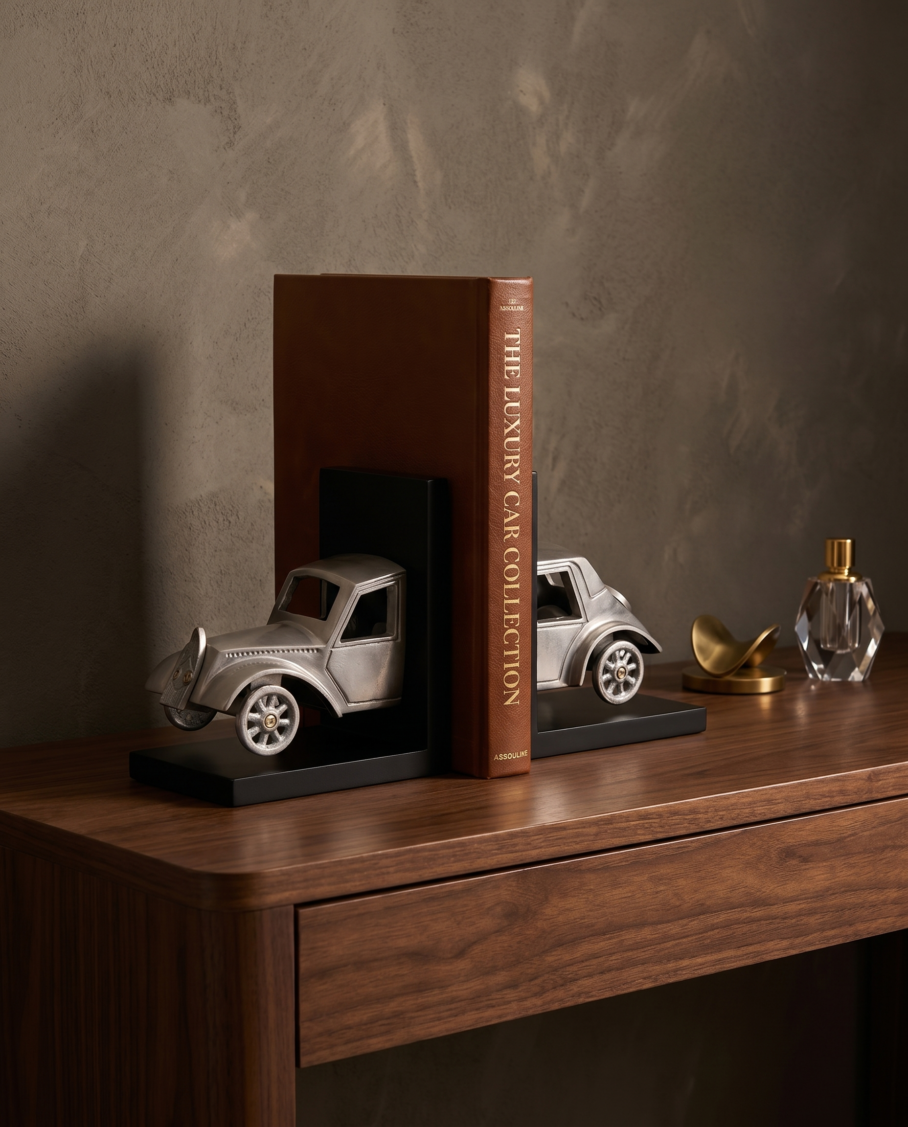 Roadster Vintage Car Bookend